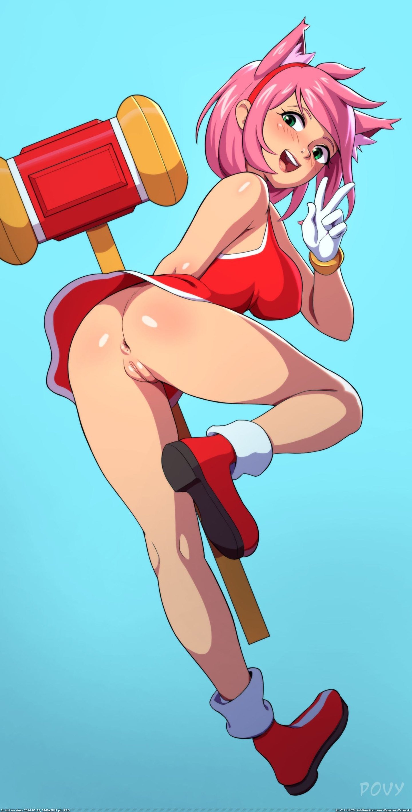 [Hentai] Human Amy Rose [Povy] (in My r/HENTAI favs)