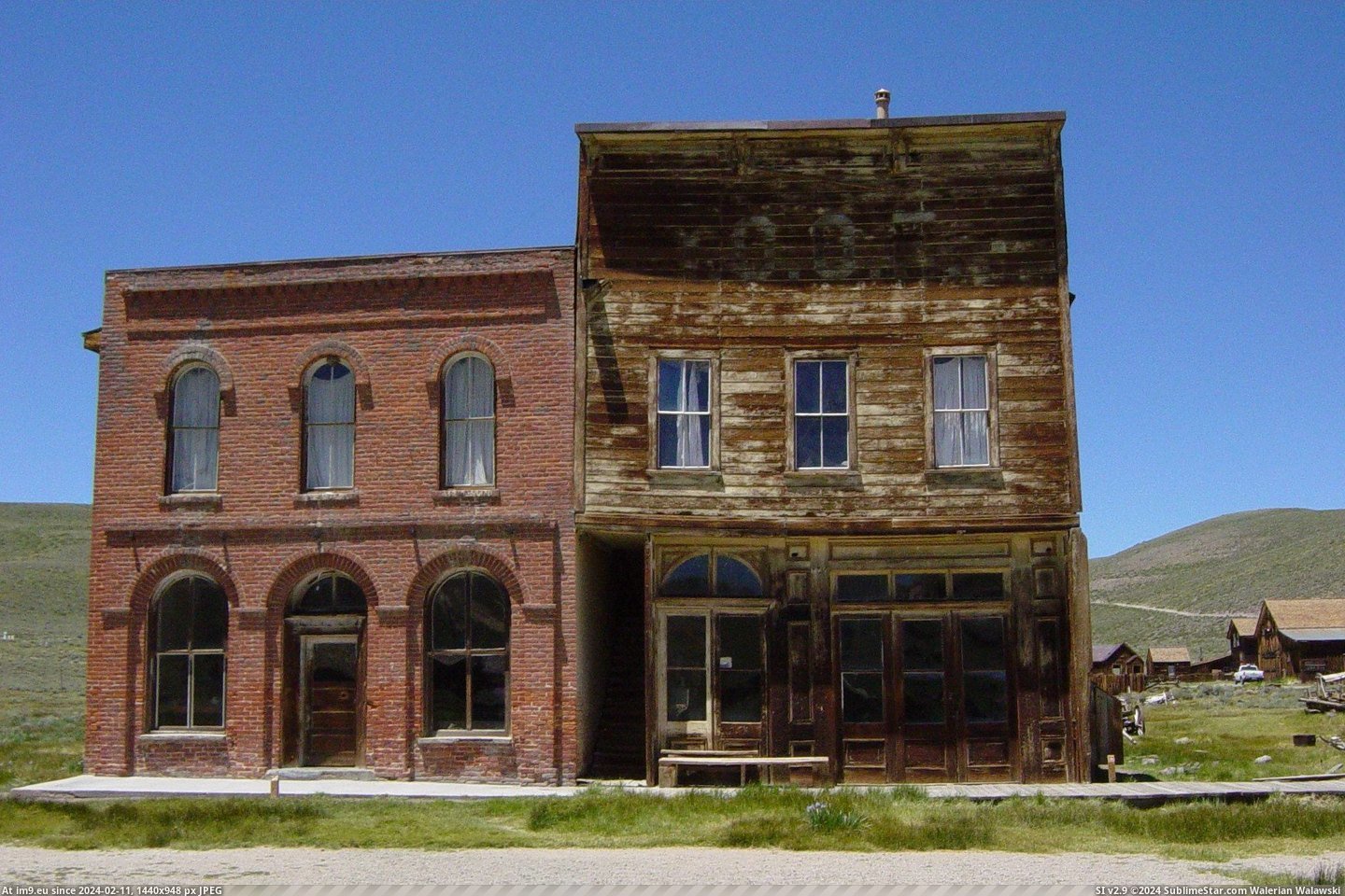 #California #Office #Ioof #Hall #Bodie Ioof Hall And Post Office In Bodie, California Pic. (Image of album Bodie - a ghost town in Eastern California))