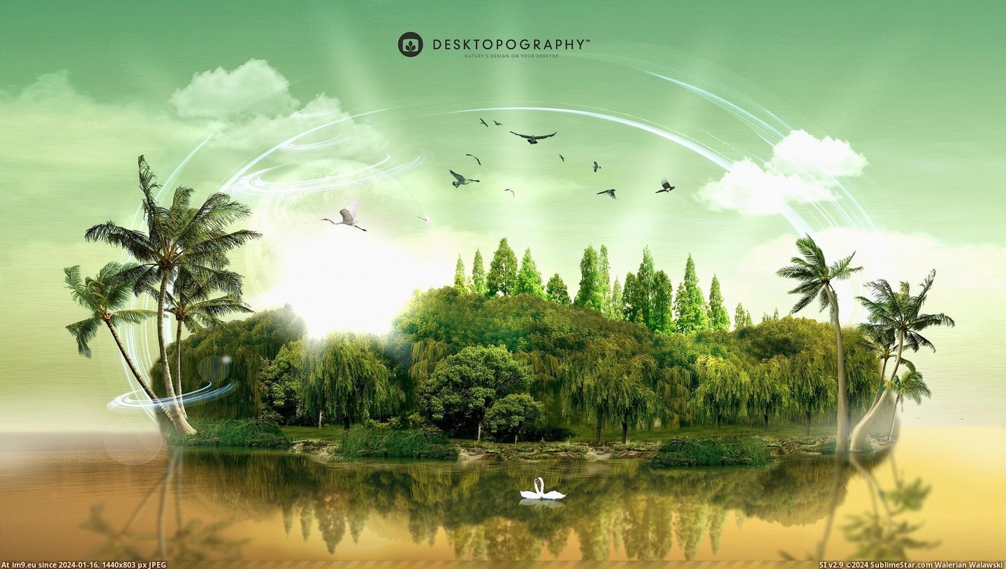 Island Paradise 2560X1440 HD wallpaper (in Desktopography Wallpapers - HD wide 3D)