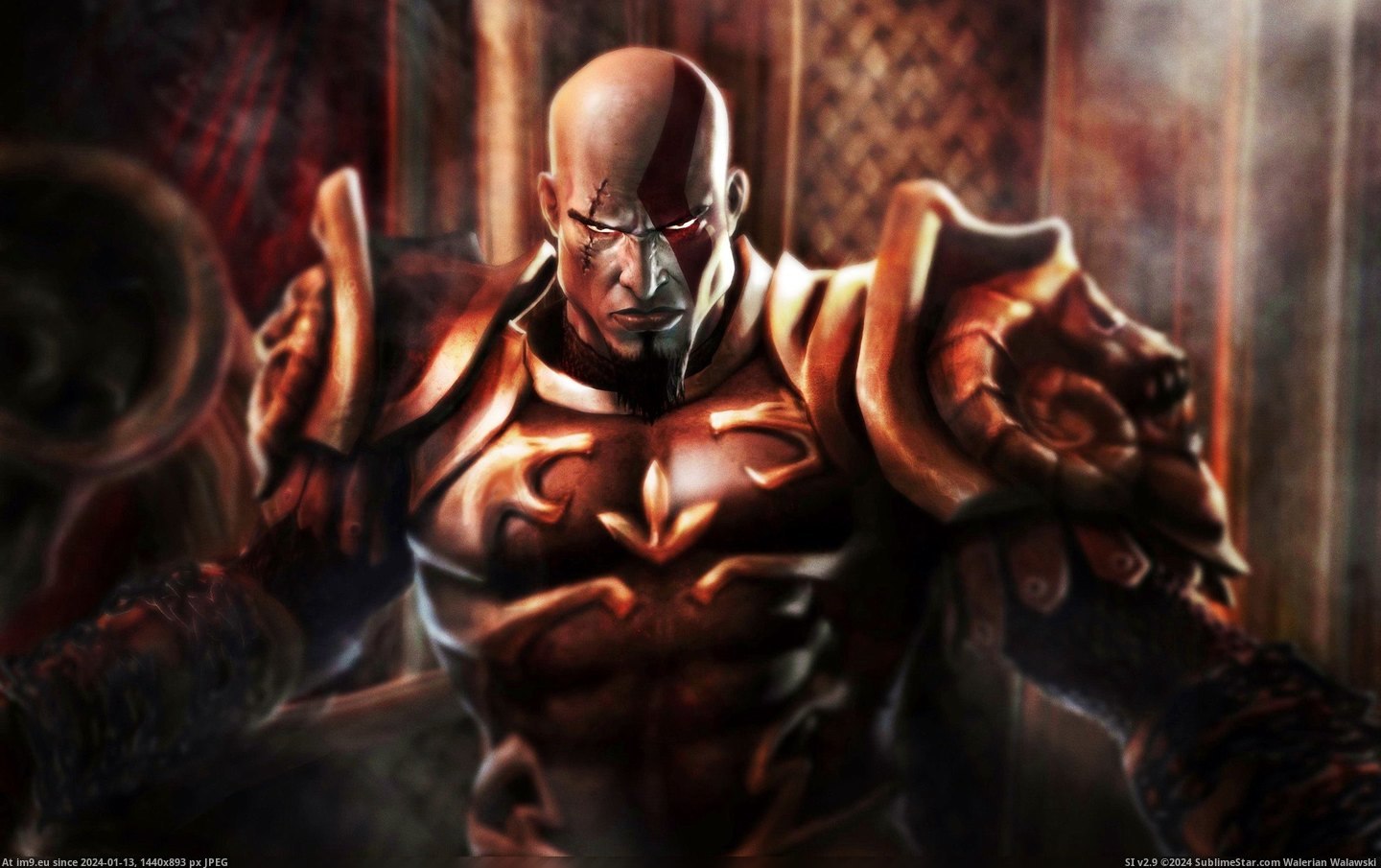 #Wallpaper #Wide #Kratos #War #God Kratos God Of War Wide HD Wallpaper Pic. (Obraz z album Unique HD Wallpapers))