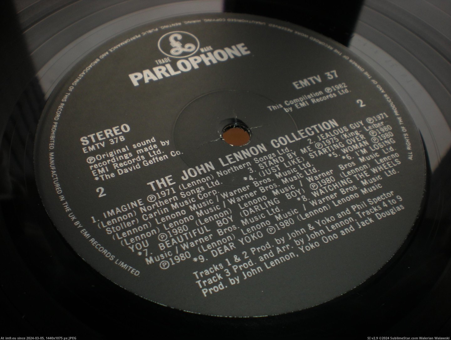 #Collection  #Lennon Lennon Collection 13-11 3 Pic. (Bild von album new 1))