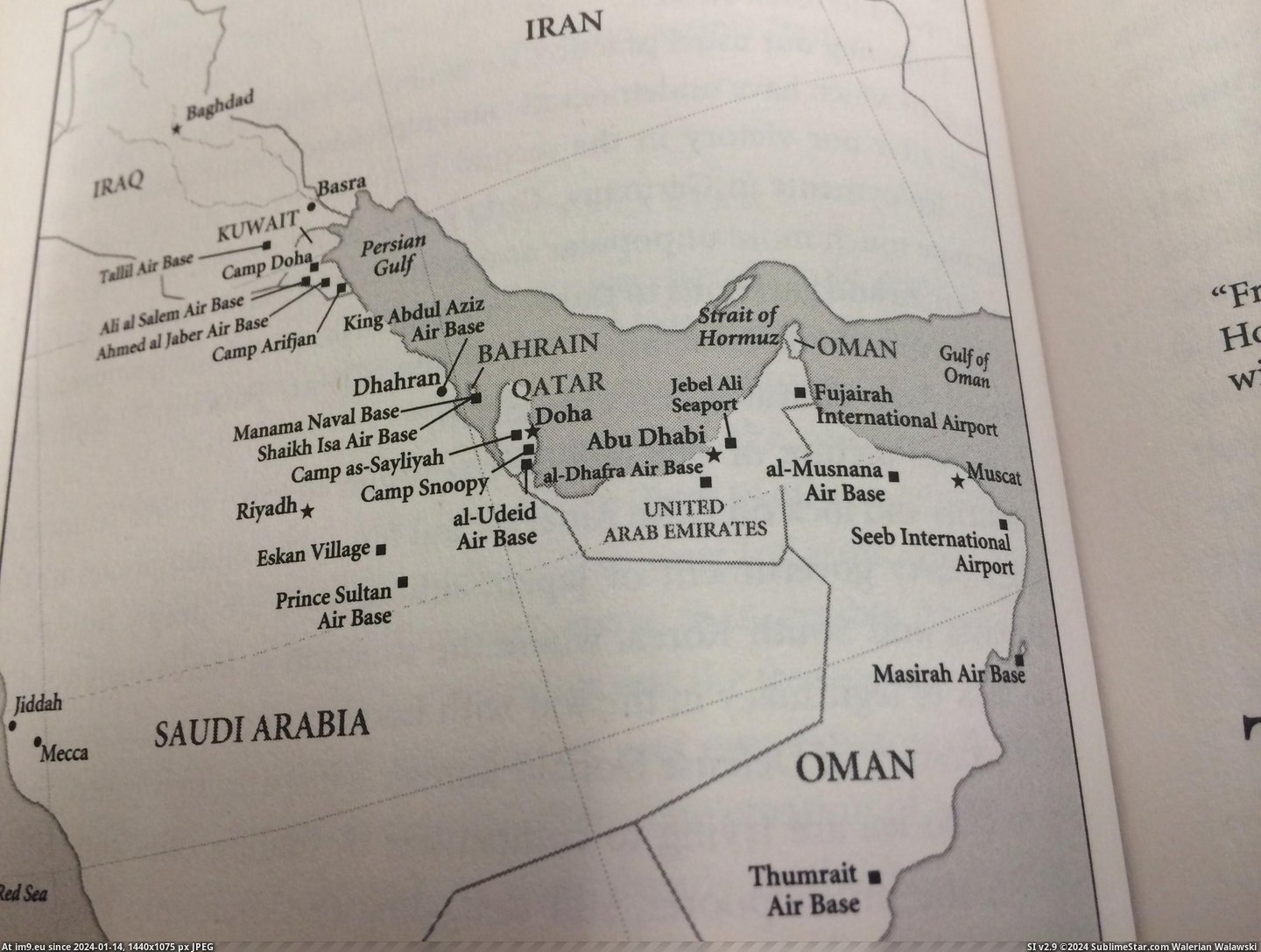 #American #Military #Presence #Persian #Mid #Gulf [Mapporn] American military presence in the Persian Gulf c. mid 2003 [702 x 527] Pic. (Obraz z album My r/MAPS favs))