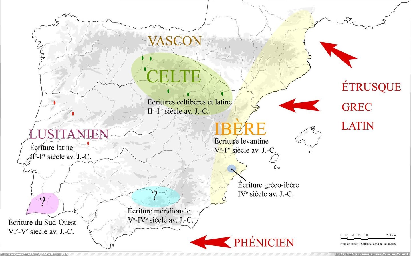 #Writing #Ancient #Systems #Spain [Mapporn] Ancient writing systems in Spain [2255×1398] Pic. (Image of album My r/MAPS favs))