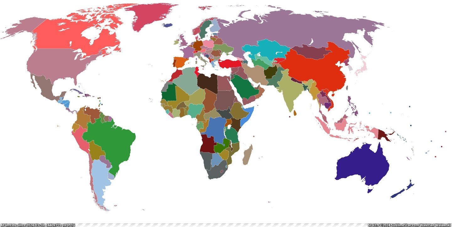 #National #Colour #Flags #Average [Mapporn] Average colour of national flags [4495x2230][OC] Pic. (Bild von album My r/MAPS favs))