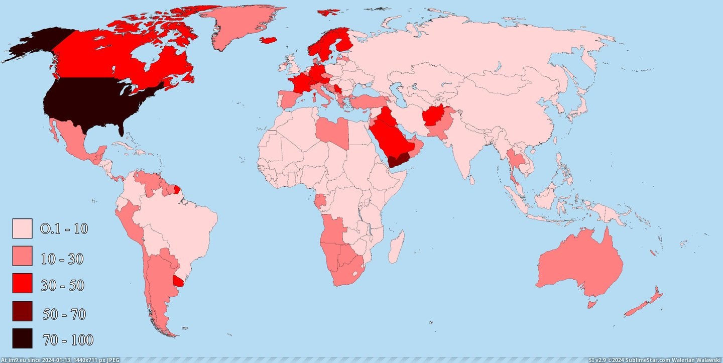 #People #Fixed #Firearms #Average [Mapporn] Average Firearms Per 100 People [Fixed][[4500× 2234] Pic. (Bild von album My r/MAPS favs))