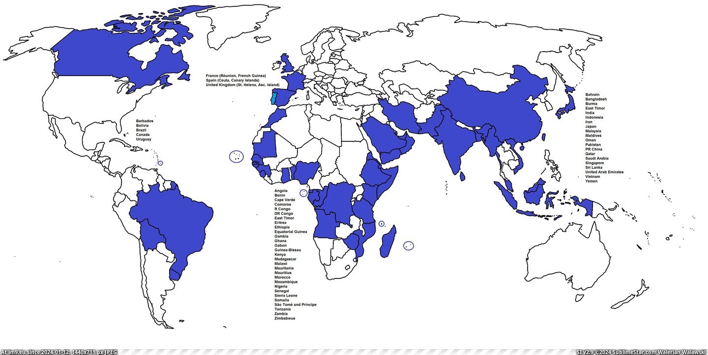 #Countries #Control #Portuguese #Territory #4500x2234 [Mapporn] Countries that had at least a territory under Portuguese control [4500x2234] Pic. (Изображение из альбом My r/MAPS favs))