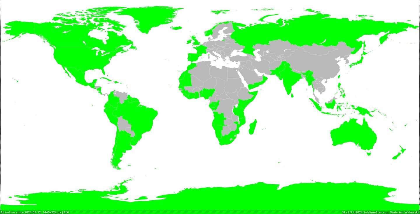 #Countries #Waters #Territorial #International [Mapporn] Countries whose territorial waters border international waters  [3840x1943] Pic. (Image of album My r/MAPS favs))