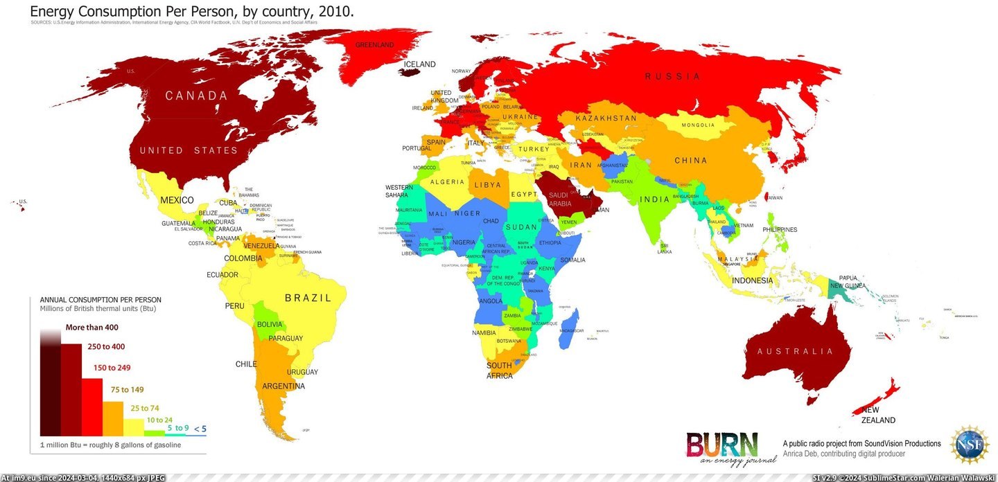 #Person #Consumption #Energy [Mapporn] Energy consumption per person [2500x1200] Pic. (Bild von album My r/MAPS favs))
