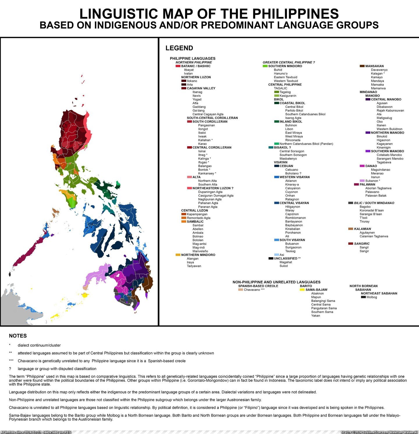#Map #Language #Groups #Linguistic #Indigenous #Based #Philippines [Mapporn] Linguistic map of the Philippines based on indigenous and-or predominant language groups [3058x3154] (Philippines) Pic. (Изображение из альбом My r/MAPS favs))