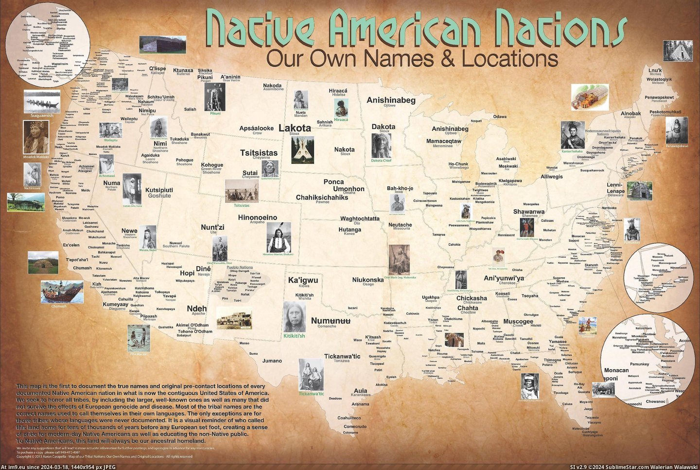 #American #Names #Native #Nations #Locations [Mapporn] Native American Nations: Our Own Names and Locations [3089x2059][OS] Pic. (Image of album My r/MAPS favs))