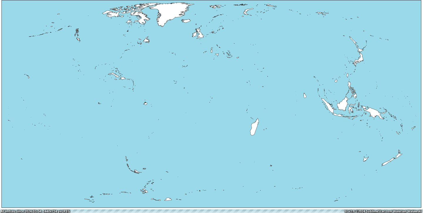 #Islands  #Worlds [Mapporn] Only the Worlds Islands [8888x4416] Pic. (Obraz z album My r/MAPS favs))