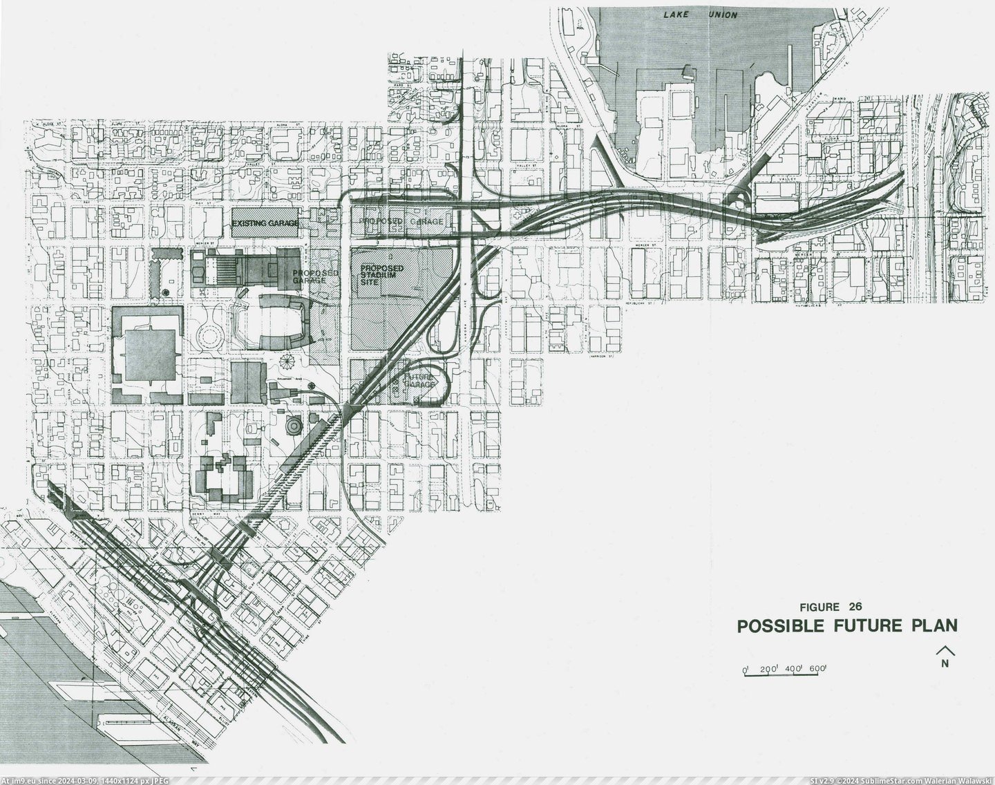 #Washington #Bay #Cancelled #Freeway #Plans #Seattle [Mapporn] Plans for the cancelled Bay Freeway in Seattle, Washington, 1970 [2970x2330] Pic. (Bild von album My r/MAPS favs))