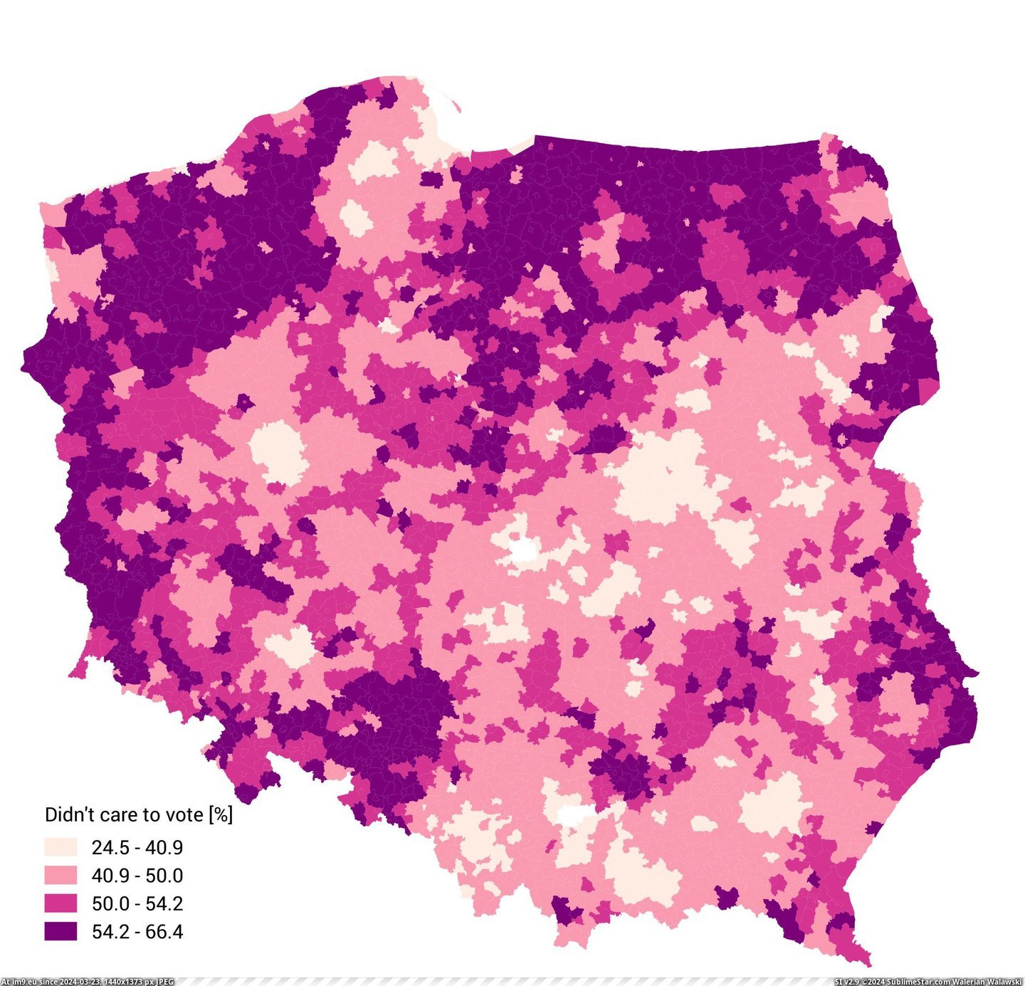 #One #Real #Party #Election #Winner #Sunday #Care #Poland [Mapporn] The real winner of Sunday's election in Poland - No One of the 'I don't care' Party [2589x2480px] Pic. (Obraz z album My r/MAPS favs))