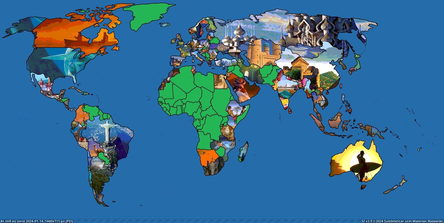 #World #Covers #Planet #Lonely #4500x2234 [Mapporn] The world in Lonely Planet covers  [4500x2234] Pic. (Obraz z album My r/MAPS favs))