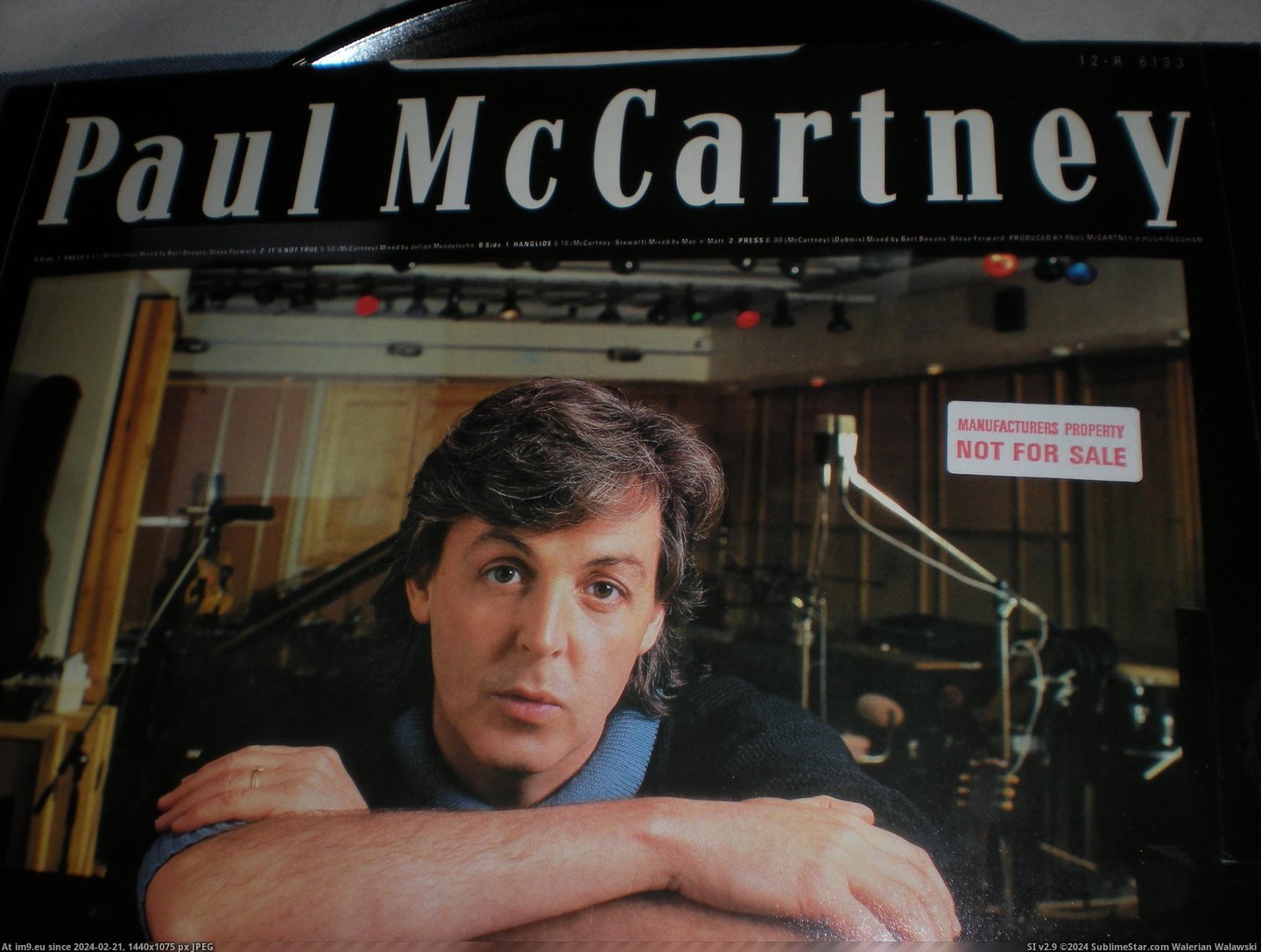 #Press #Mccartney #Demo McCartney Press 45 DEMO 1 Pic. (Bild von album new 1))