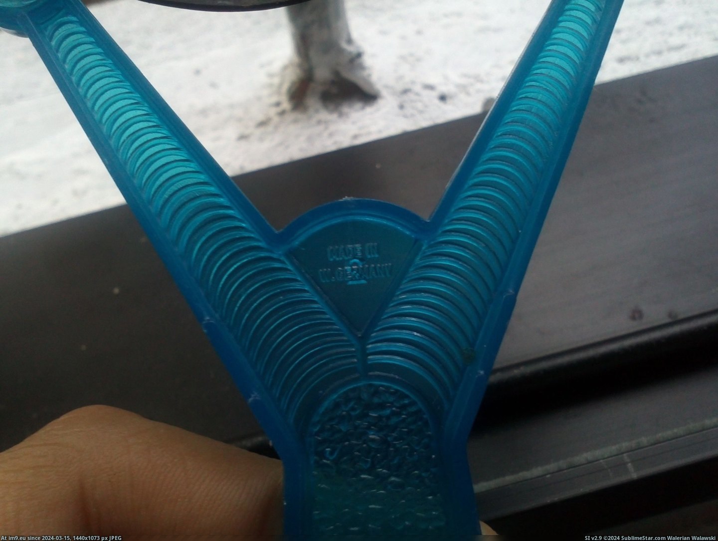 #Was #Slingshot #Apparently [Mildlyinteresting] Apparently this slingshot was made on the 80`s. Pic. (Image of album My r/MILDLYINTERESTING favs))