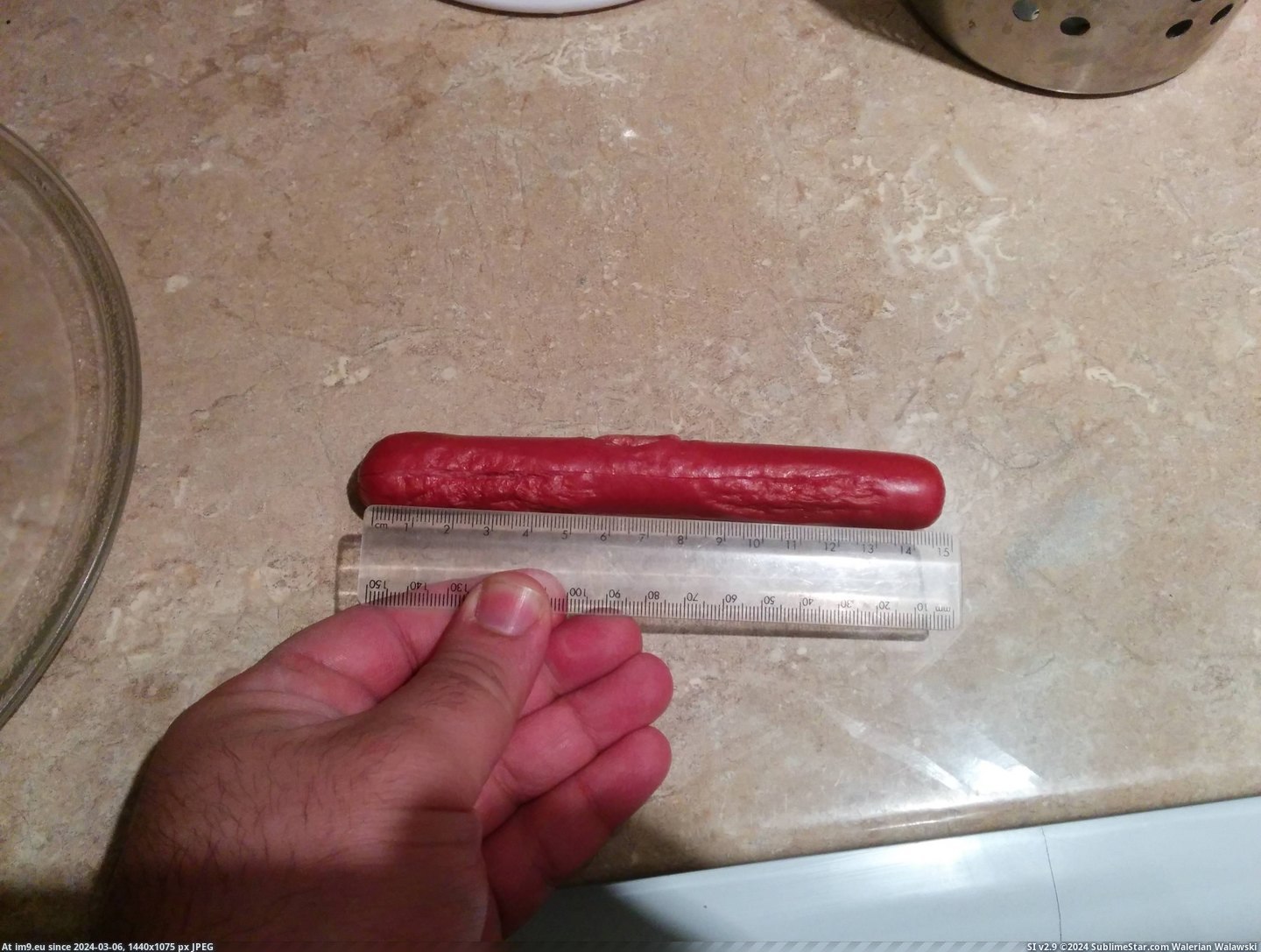 #Light #Speed #Calculating #Sausage #Microwave [Mildlyinteresting] Calculating the speed of light with a sausage (and a microwave) 1 Pic. (Изображение из альбом My r/MILDLYINTERESTING favs))