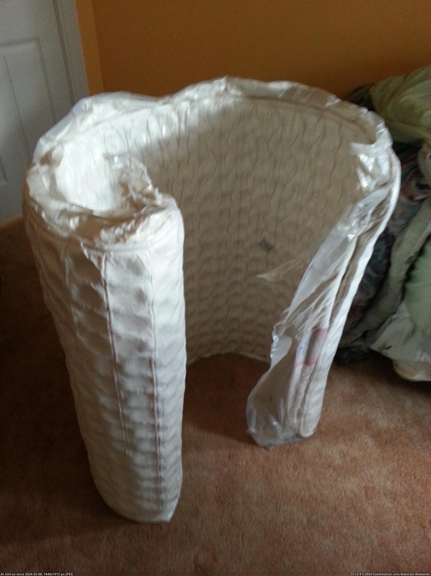 #Broke #Bag #Vacuum #Duffle #Unrolled #Seal #Mattress [Mildlyinteresting] Got a mattress in a duffle bag today, unrolled it and broke the vacuum seal 4 Pic. (Image of album My r/MILDLYINTERESTING favs))