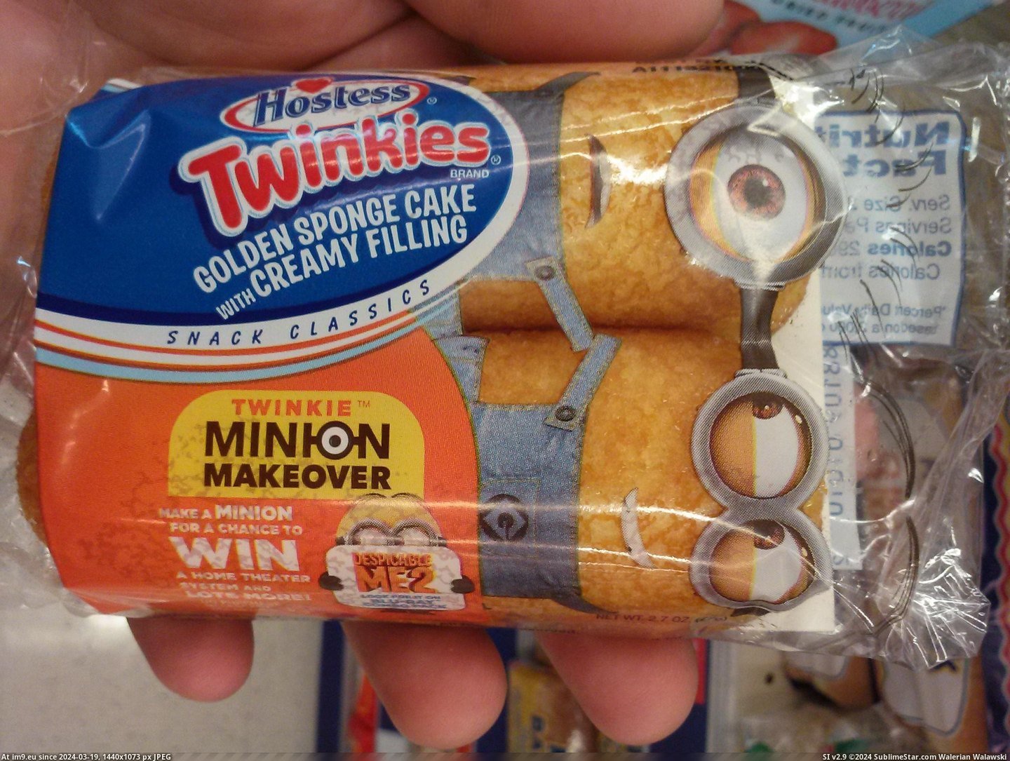 #New #Twinkies #Packaging [Mildlyinteresting] Has anyone seen the new Twinkies packaging? Pic. (Bild von album My r/MILDLYINTERESTING favs))