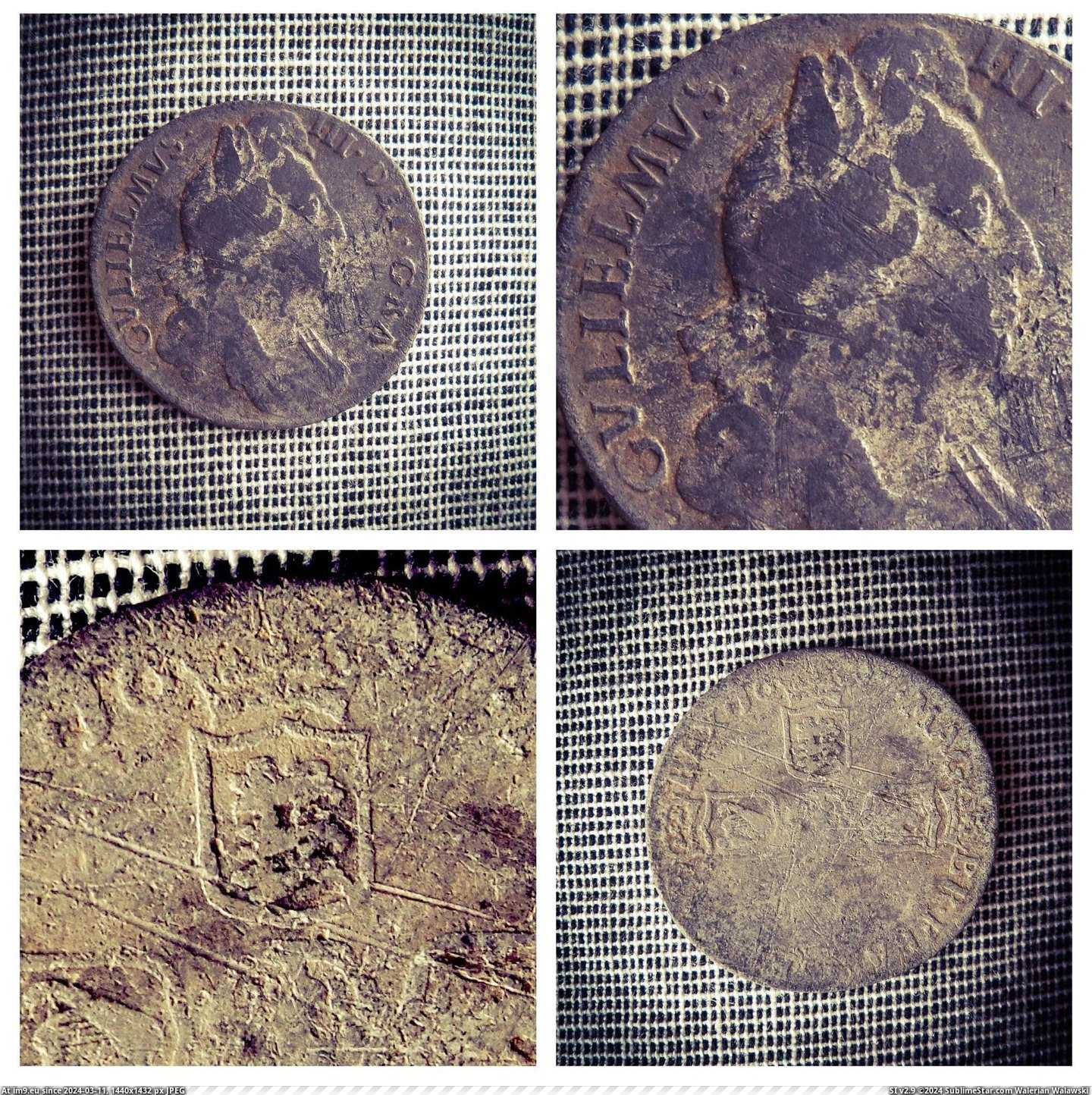#Year #Old #King #Dug #Allotment #Leeks #Weeding #Knew #Exist #Coin [Mildlyinteresting] I was weeding the leeks at the allotment when I dug up this 317 year old coin from a king I never knew exist Pic. (Image of album My r/MILDLYINTERESTING favs))