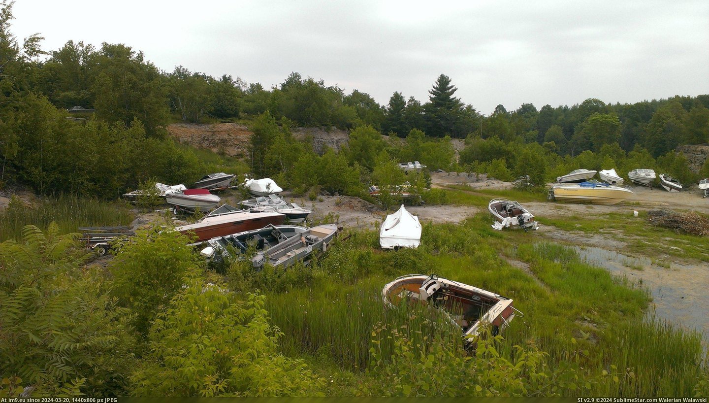 #For #Years #Ago #Quarry #Graveyard #Dad #Abandoned #Boat [Mildlyinteresting] My dad and I went looking for a quarry abandoned 80 years ago. Found boat graveyard. 9 Pic. (Obraz z album My r/MILDLYINTERESTING favs))