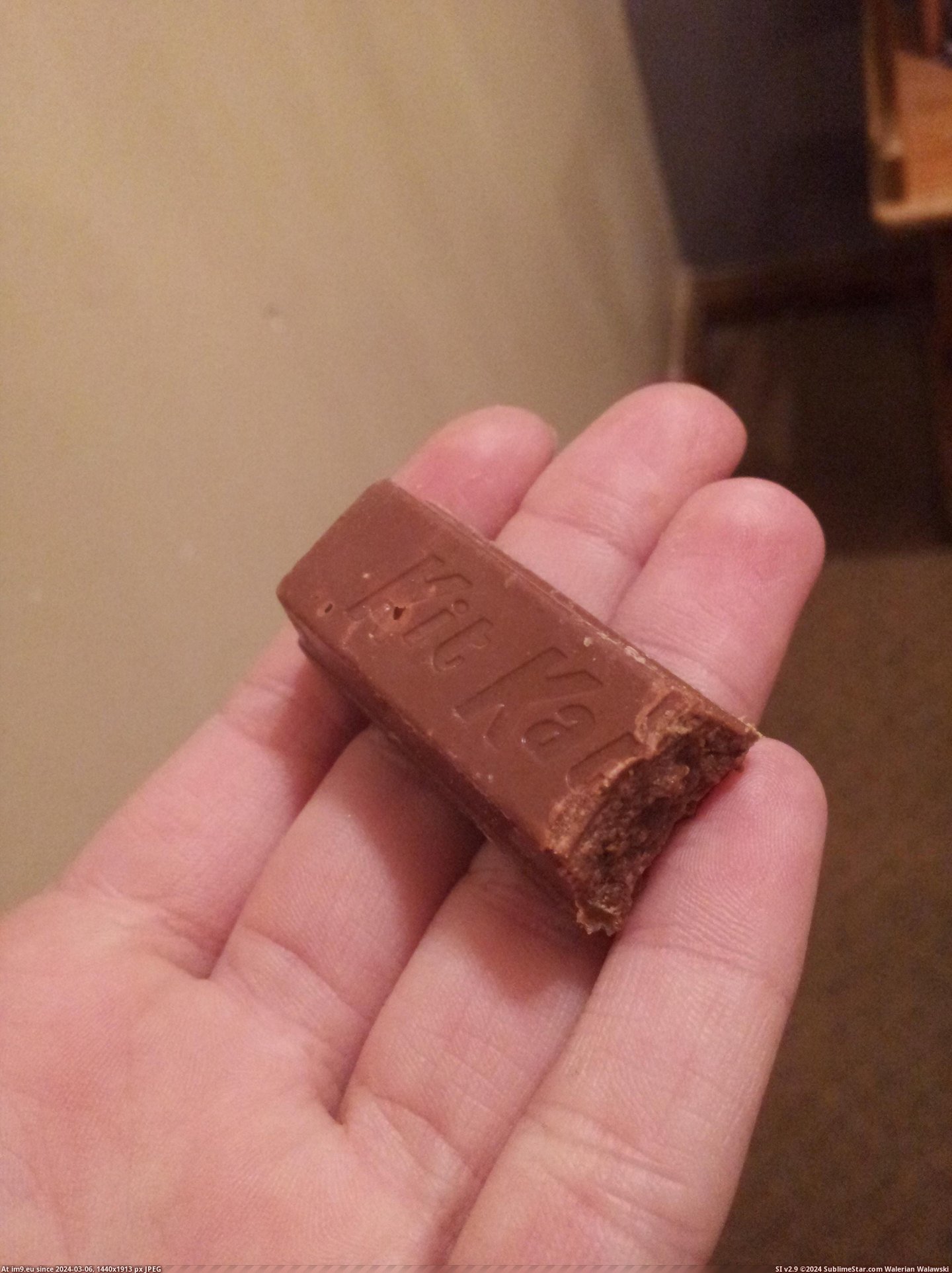 #Was #All #Kit #Chocolate #Kat [Mildlyinteresting] My Kit-Kat was all chocolate :( Pic. (Bild von album My r/MILDLYINTERESTING favs))