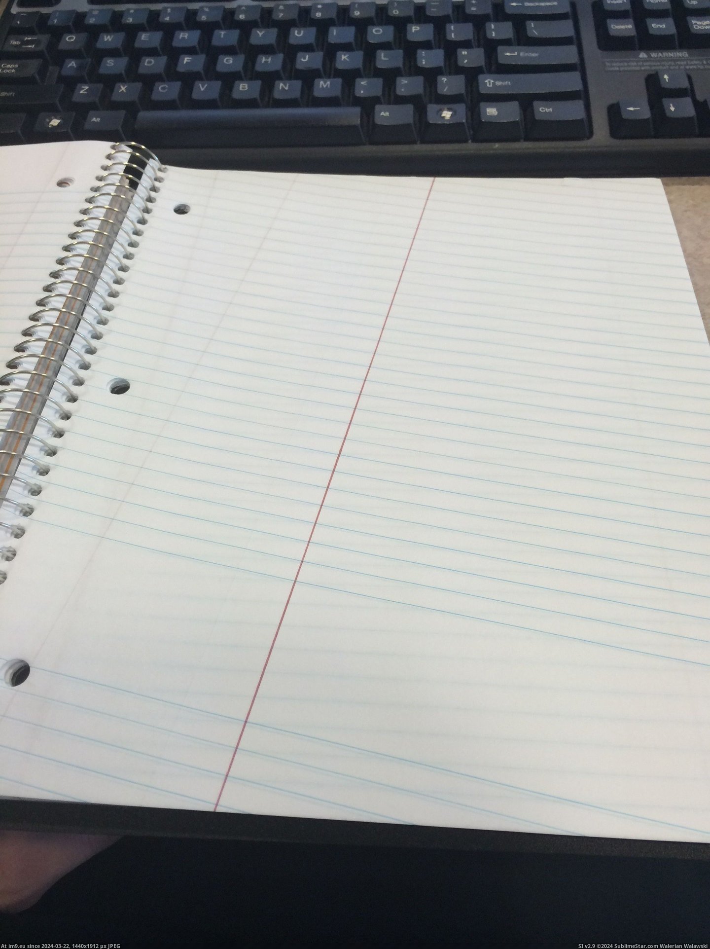 #Process #Notebook #Misprinted #Production [Mildlyinteresting] My notebook got misprinted during the production process Pic. (Image of album My r/MILDLYINTERESTING favs))