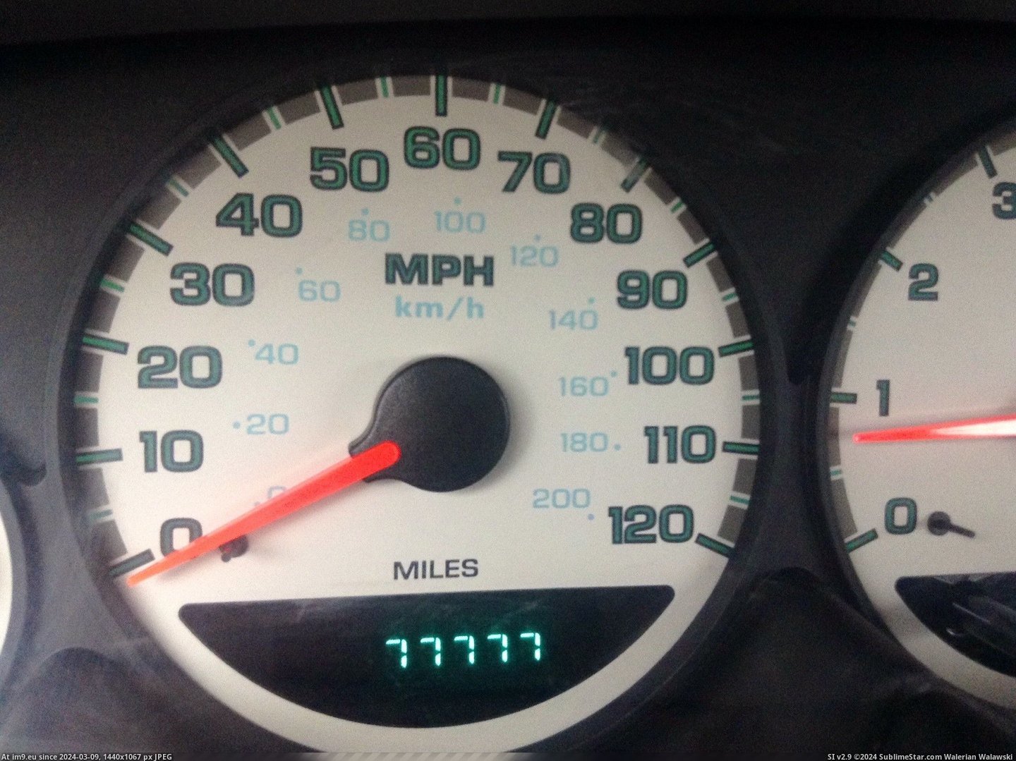 #Day #Odometer #Lucky [Mildlyinteresting] My odometer indicates that today is a lucky day. Pic. (Image of album My r/MILDLYINTERESTING favs))