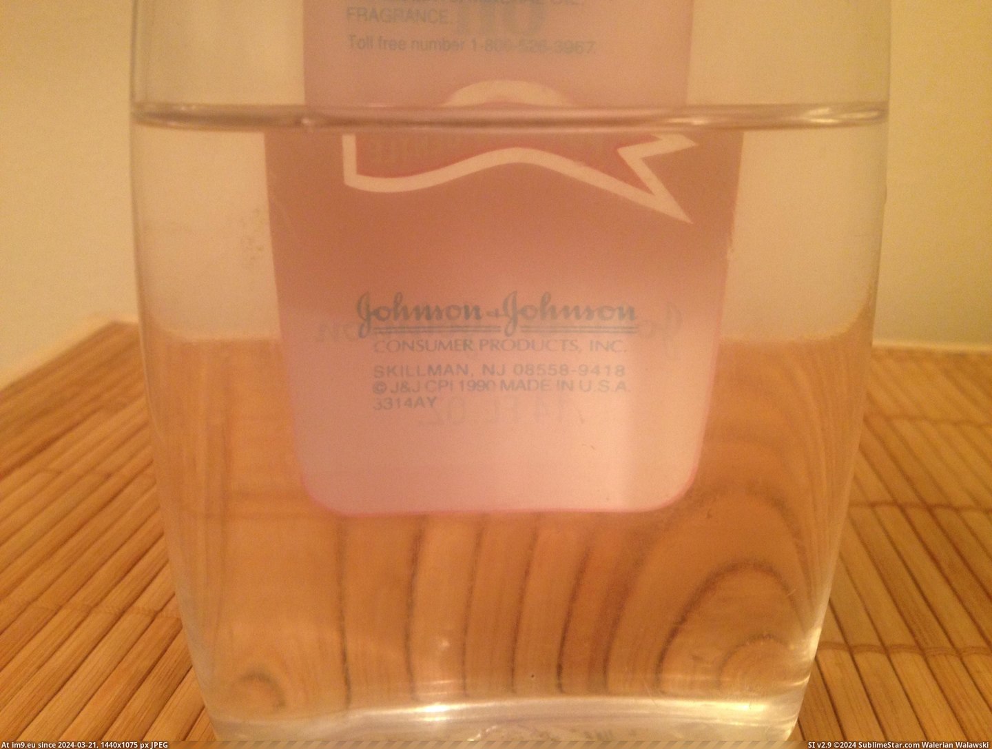 #For #Years #Bottle #Parents #Oil #Had #Baby [Mildlyinteresting] My parents have had the same bottle of baby oil for 23 years. 1 Pic. (Obraz z album My r/MILDLYINTERESTING favs))
