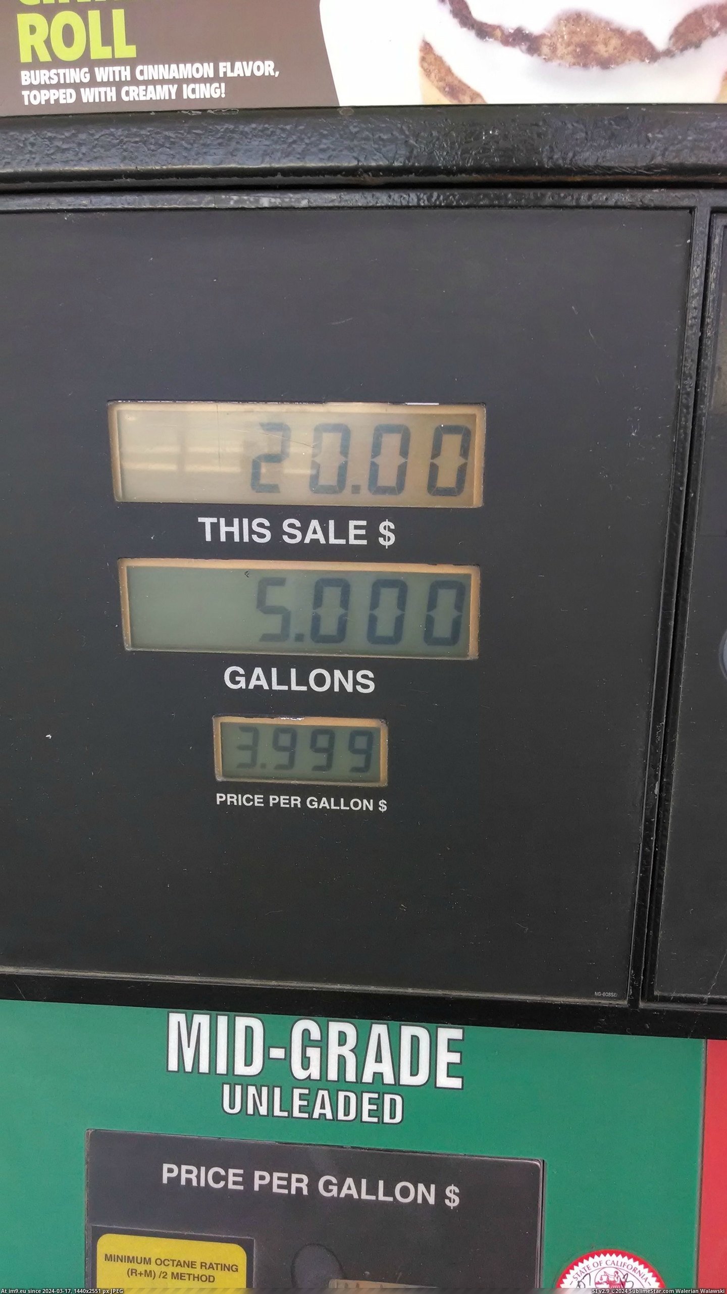 #For #Years #Perfectly #Numbers #Pumping #Twelve #Gas #Ended #Pumped [Mildlyinteresting] Pumped gas and ended up with perfectly round numbers, a first for me in twelve years of pumping gas. Pic. (Image of album My r/MILDLYINTERESTING favs))