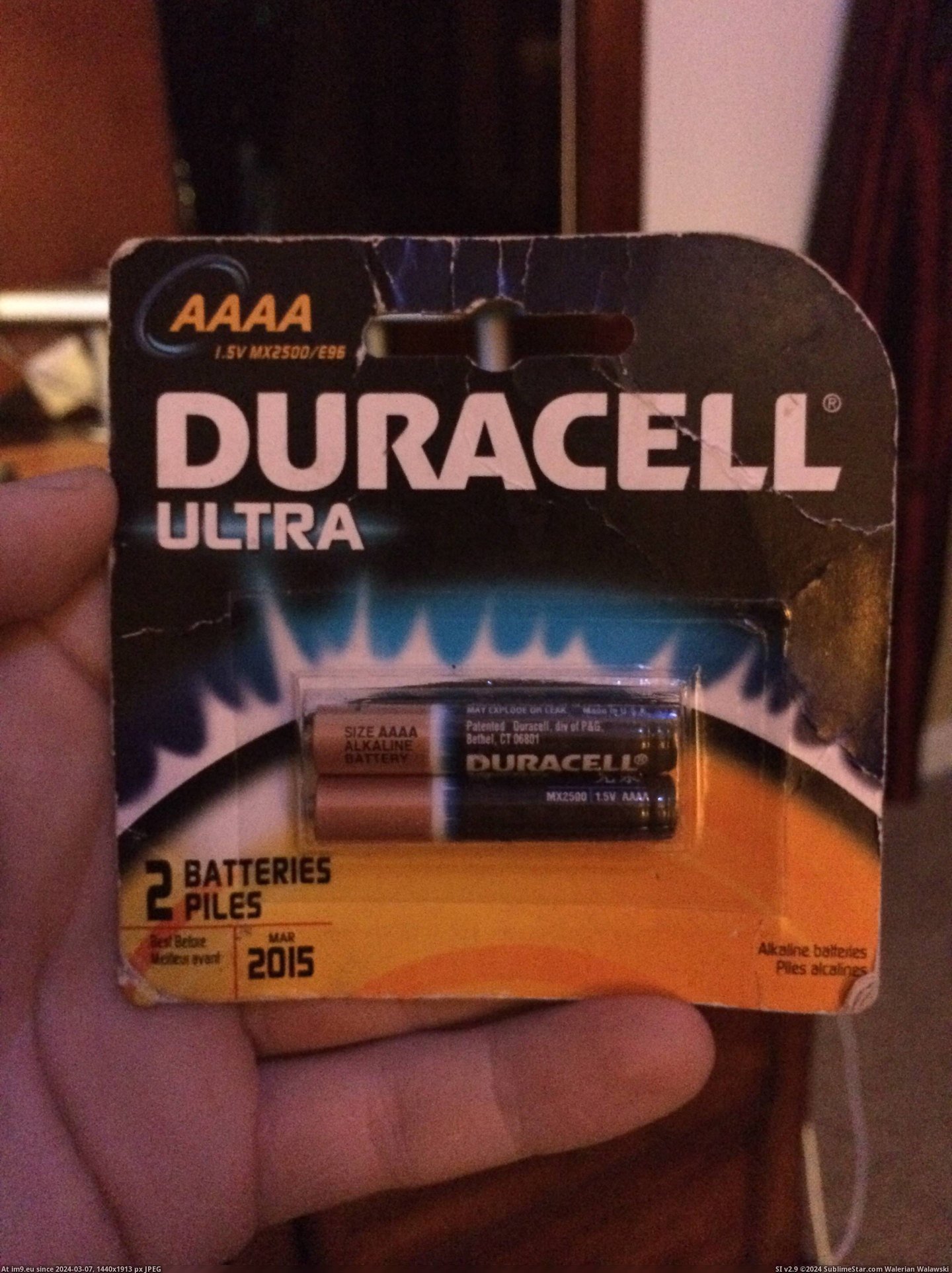 #Work #Quadruple #Batteries [Mildlyinteresting] So I found a set of quadruple A batteries... What do these even work with? Pic. (Изображение из альбом My r/MILDLYINTERESTING favs))