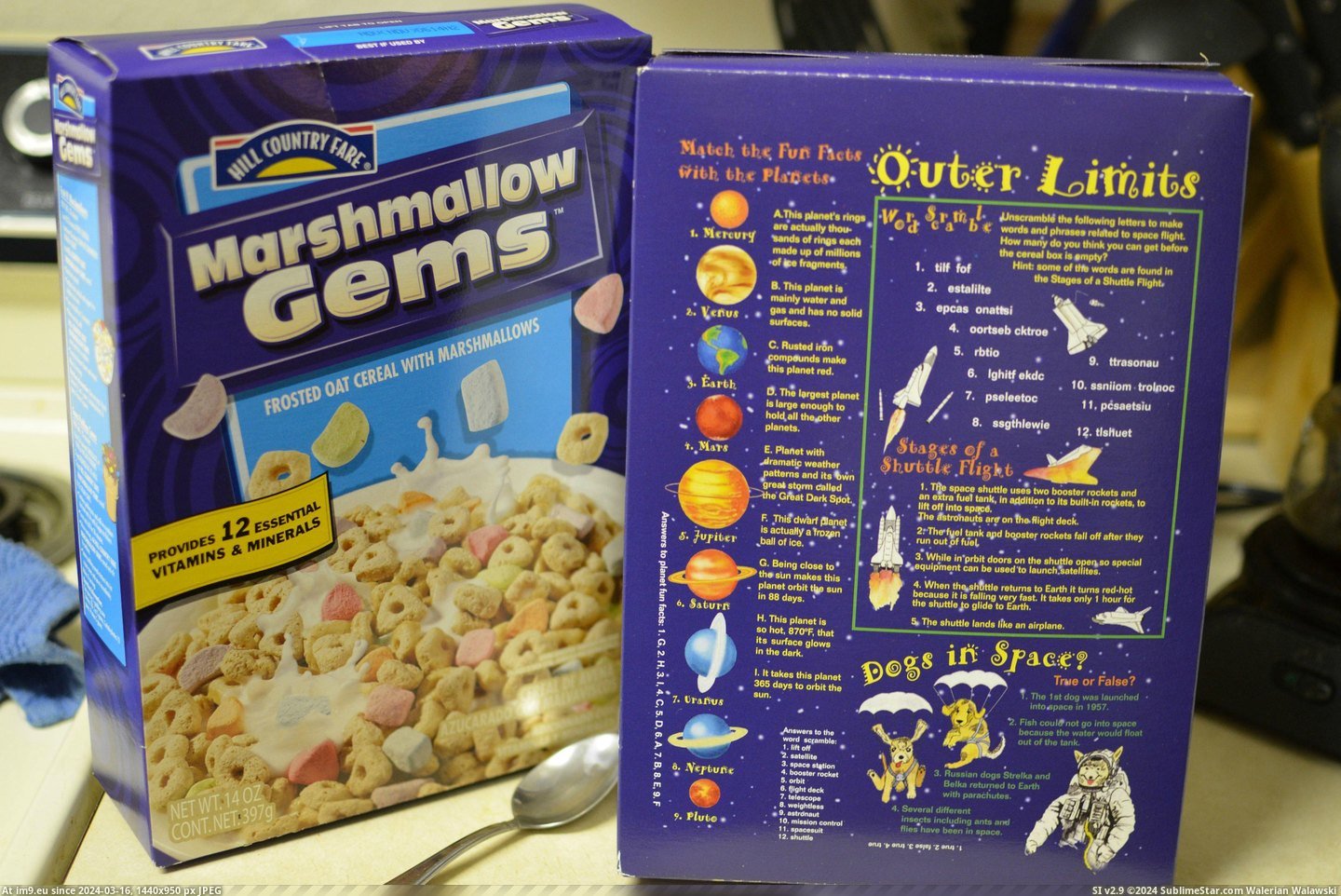 #Box #Planet #Considers #Cereal #Pluto [Mildlyinteresting] The back of my cereal box still considers Pluto a planet. Pic. (Изображение из альбом My r/MILDLYINTERESTING favs))
