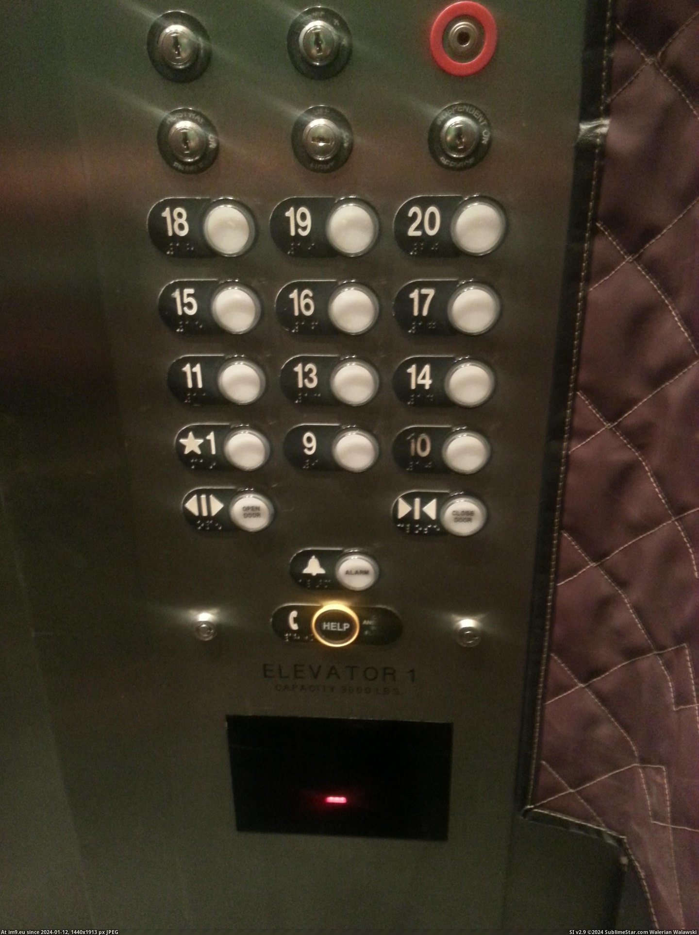 #Work #But #Elevator #12th #Floor #13th [Mildlyinteresting] The elevator at my work has a 13th floor, but no 12th Pic. (Obraz z album My r/MILDLYINTERESTING favs))