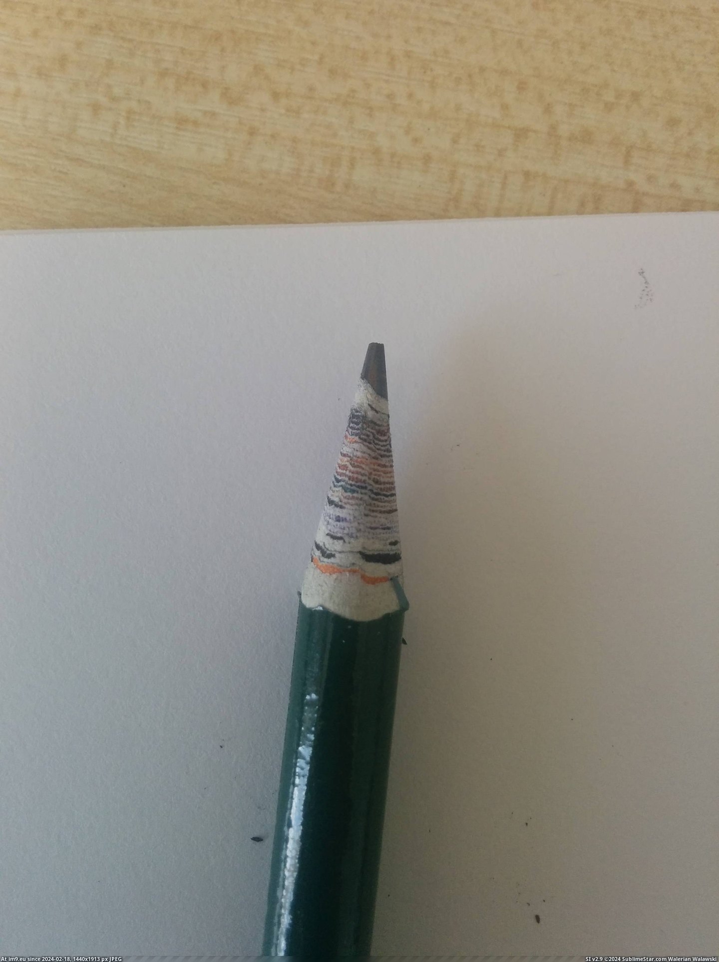 #Turns #Pencil #Recycled #Newspaper [Mildlyinteresting] Turns out my pencil is made of recycled newspaper! 2 Pic. (Bild von album My r/MILDLYINTERESTING favs))