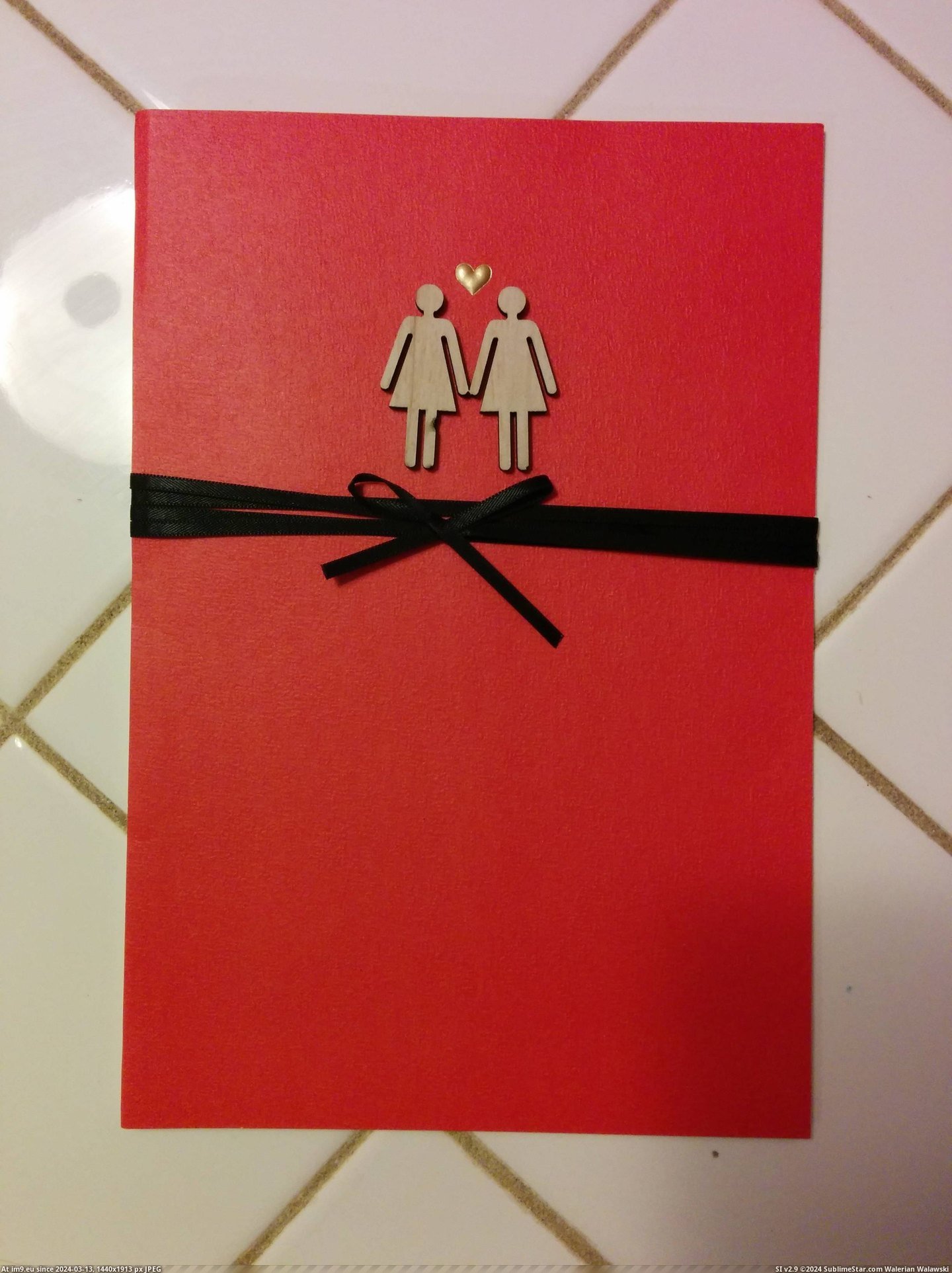 #Wife #Man #Lesbian #Valentines #Welp #Bought #Card #Realized [Mildlyinteresting] Welp, just realized I bought a lesbian Valentines Card for my wife (I'm a man) Pic. (Image of album My r/MILDLYINTERESTING favs))