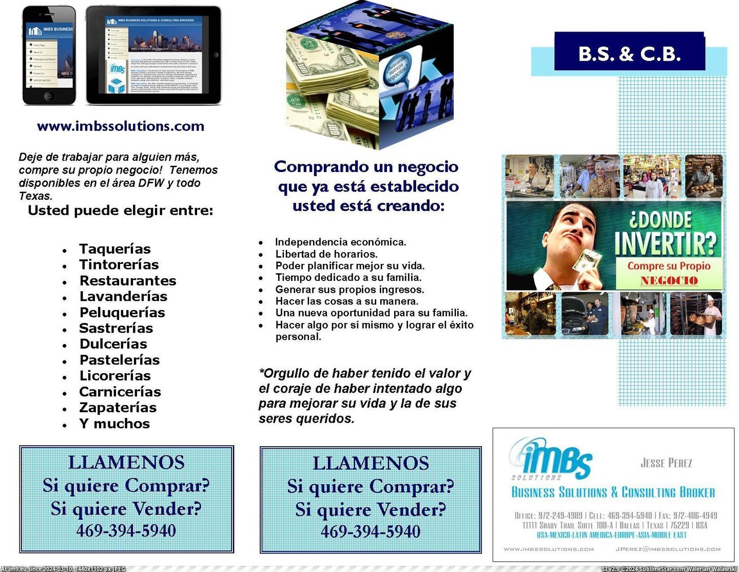 MUNDIAL BROKERING (in IMBS Business For Sale)