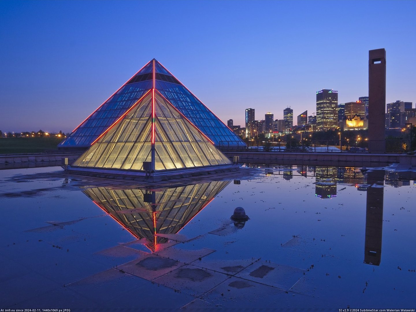 Muttart Conservatory Pyramids, Edmonton, Alberta (in Beautiful photos and wallpapers)