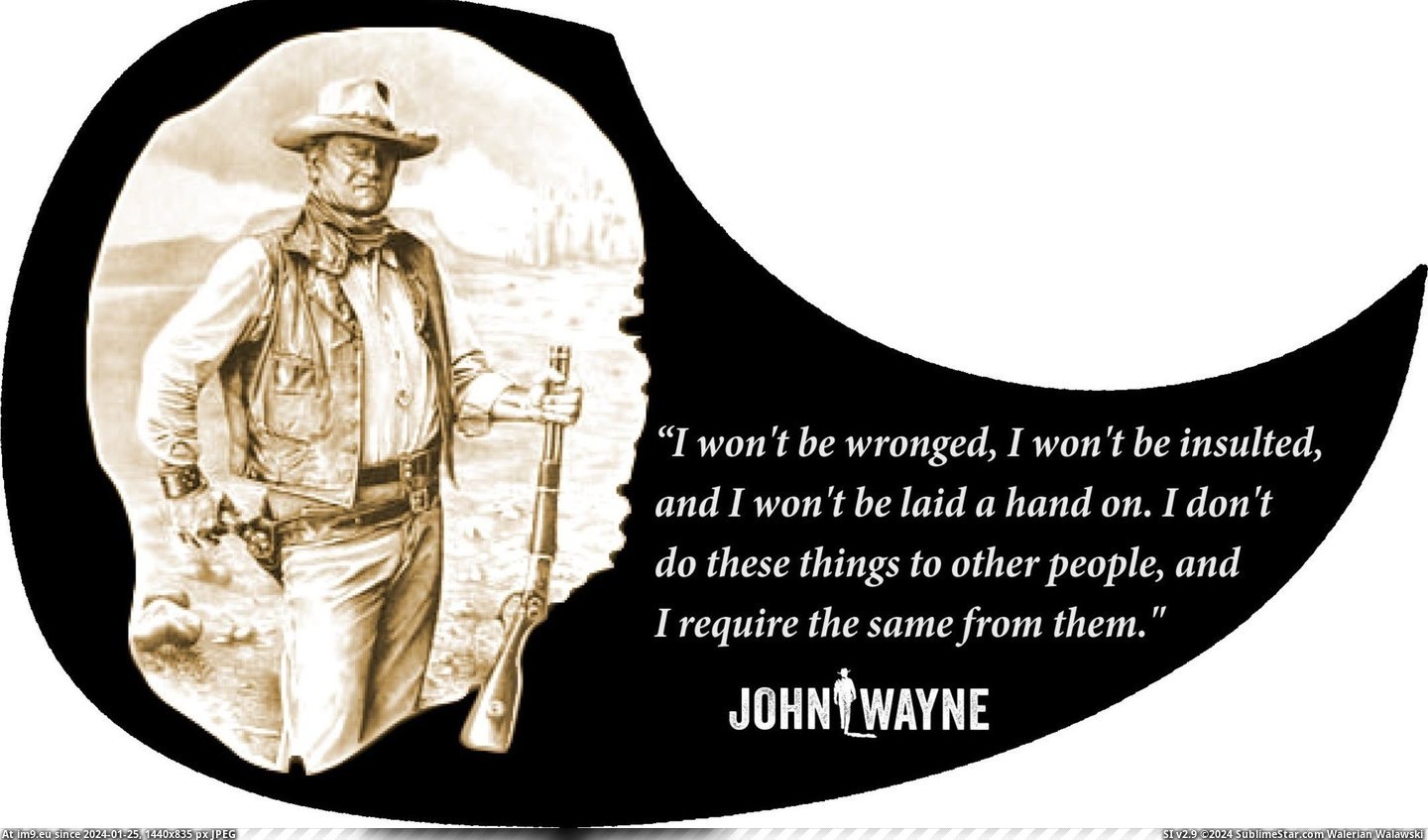#Pick #John #Wayne #Guard Pick Guard - John Wayne Pic. (Obraz z album Custom Pickguard Art))