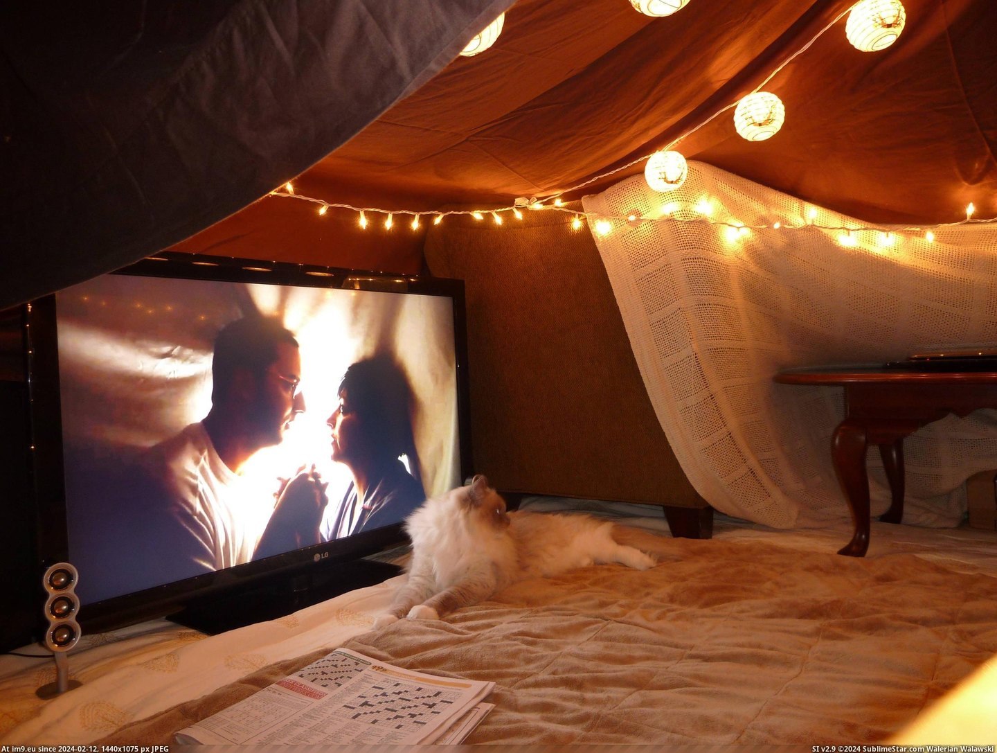 #Awesome #Blanket #Age [Pics] Blanket forts at any age are awesome! Pic. (Bild von album My r/PICS favs))