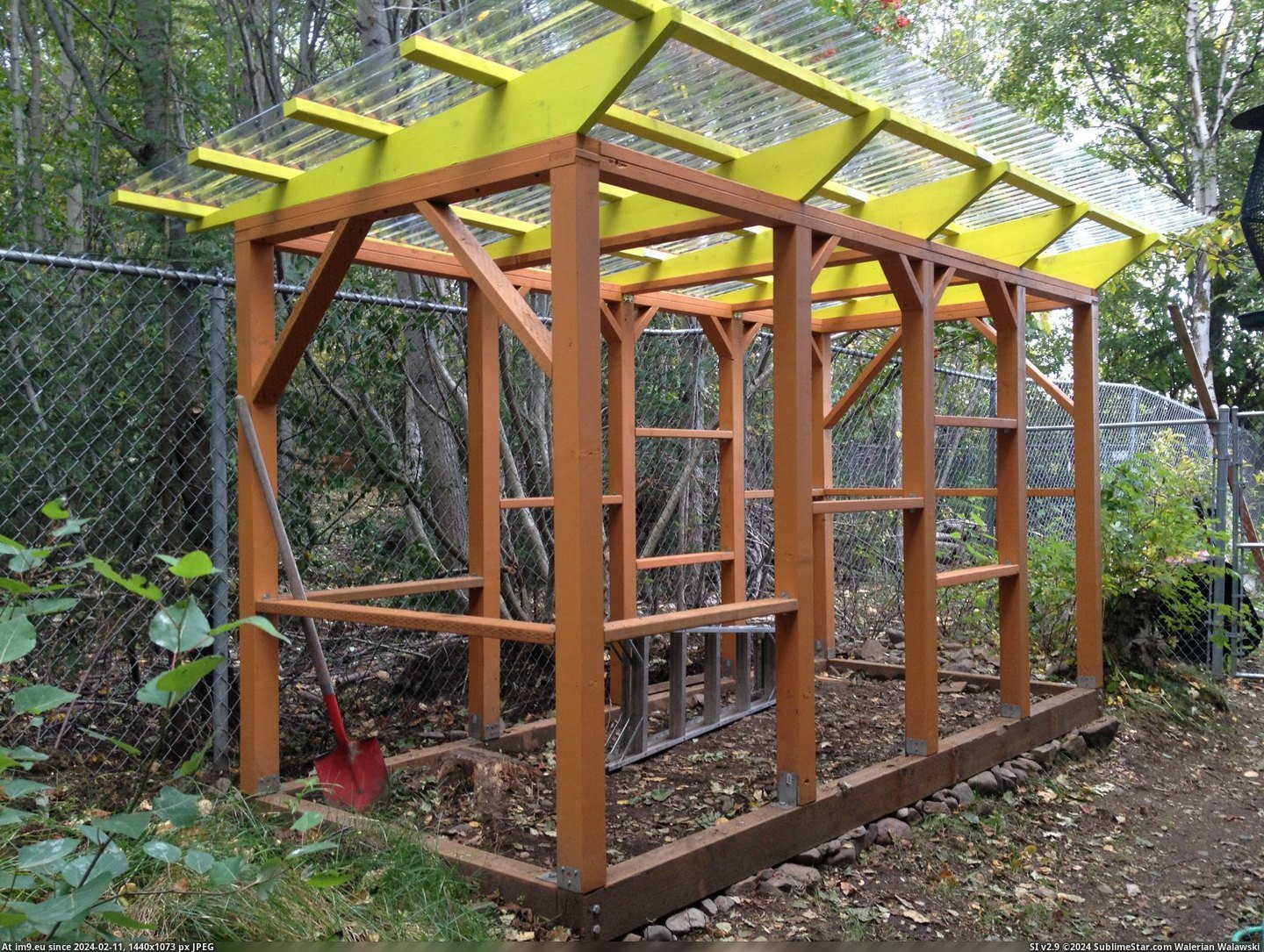#Share #Thought #Chicken #Coop #Built #Alaska [Pics] I built a chicken coop at my home in Alaska and I thought I'd share 1 Pic. (Изображение из альбом My r/PICS favs))
