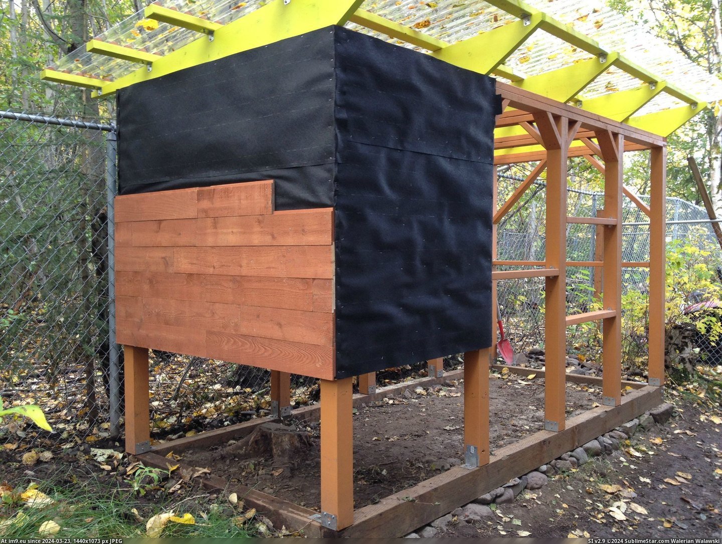 #Share #Thought #Chicken #Coop #Built #Alaska [Pics] I built a chicken coop at my home in Alaska and I thought I'd share 8 Pic. (Image of album My r/PICS favs))