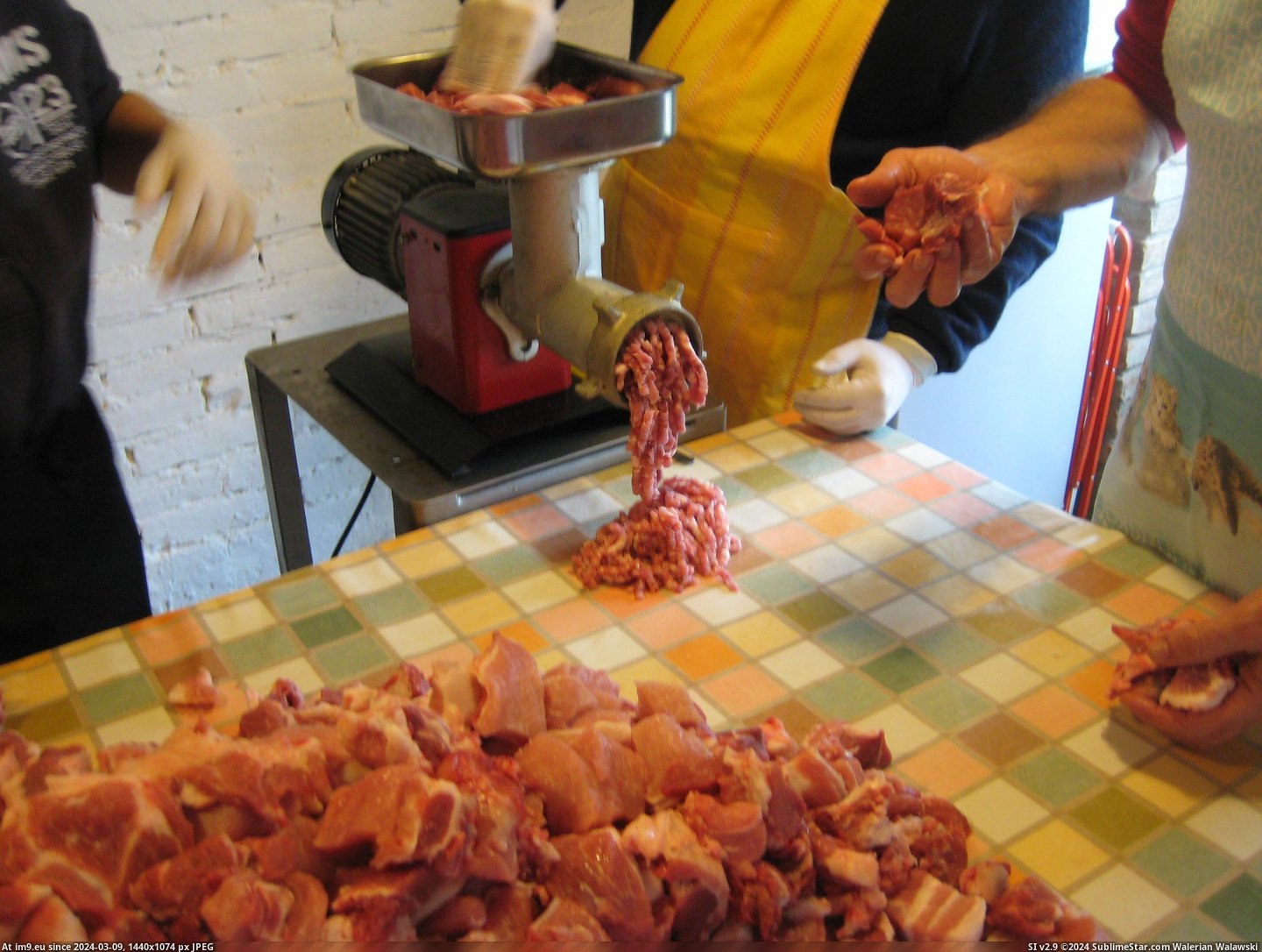 #Making #Homemade #Italy [Pics] Making homemade salami in Italy 13 Pic. (Image of album My r/PICS favs))