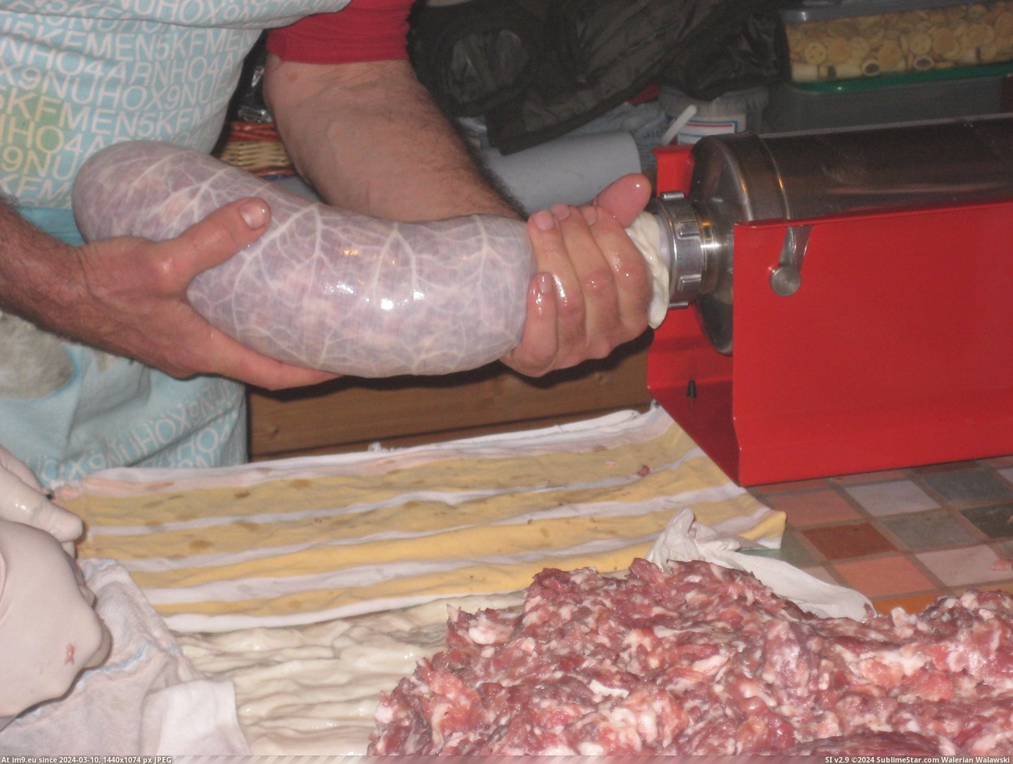#Making #Homemade #Italy [Pics] Making homemade salami in Italy 2 Pic. (Image of album My r/PICS favs))