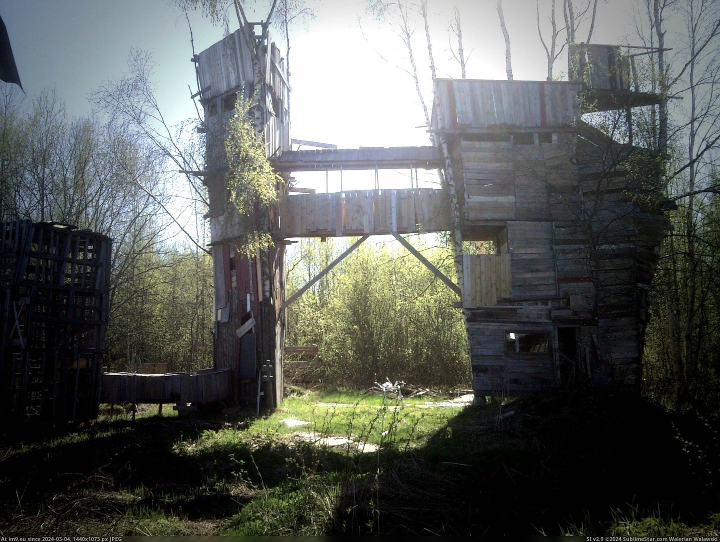 #Work #Hard #Built #Neighbours #Treehouse #Complai #Brothers #Summers #Torn [Pics] Me and my brothers treehouse we built during 5 summers of hard work, it had to be torn down because of neighbours complai Pic. (Obraz z album My r/PICS favs))