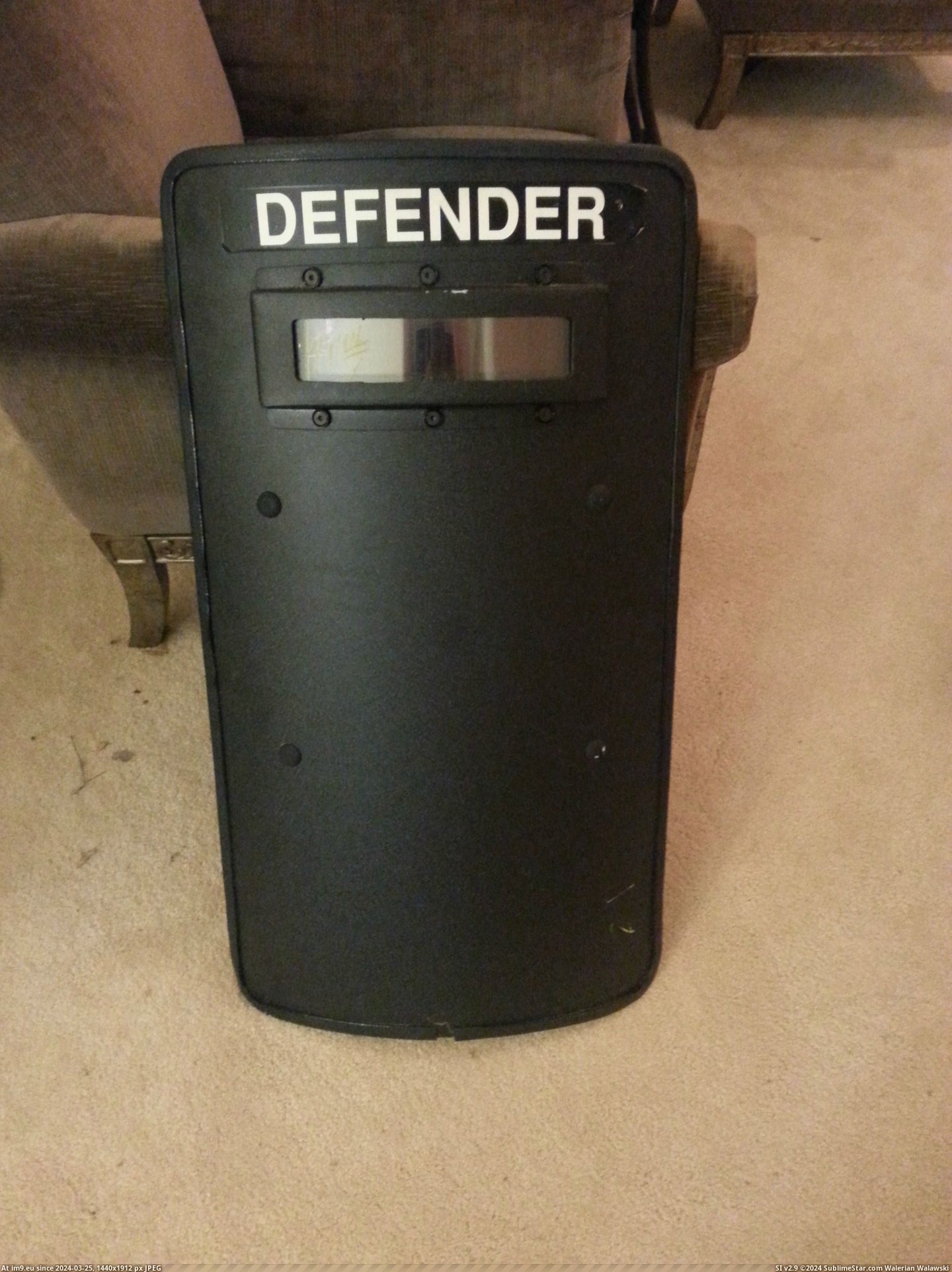 #Awesome #Find #Give #Riot #Shield #Resistant #Completely #Bullet #Goodwill [Pics] My awesome $40 Goodwill find: 'Completely bullet resistant' riot shield. Who would give this away? 4 Pic. (Image of album My r/PICS favs))