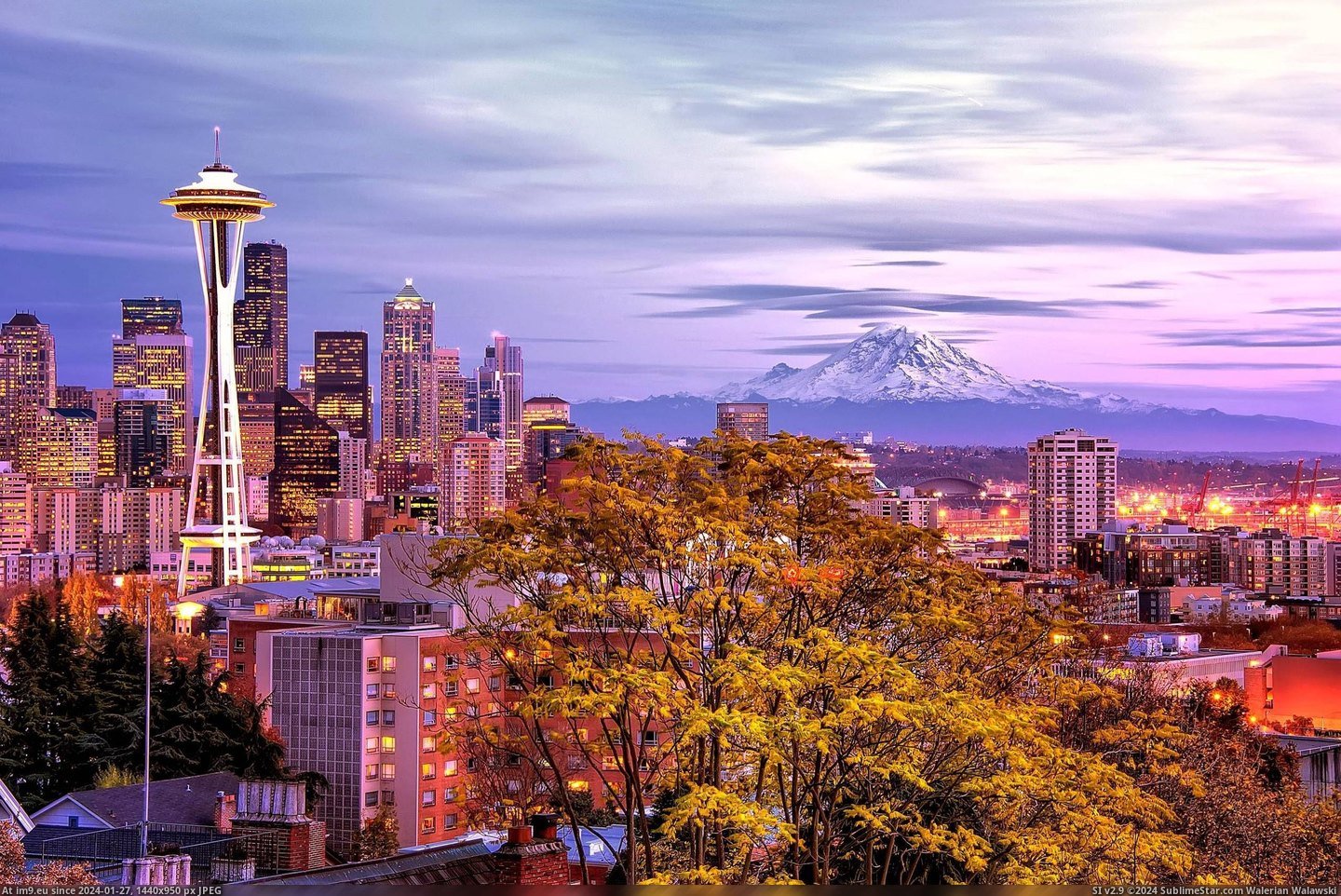#Beautiful  #Seattle [Pics] Seattle is Beautiful Pic. (Bild von album My r/PICS favs))