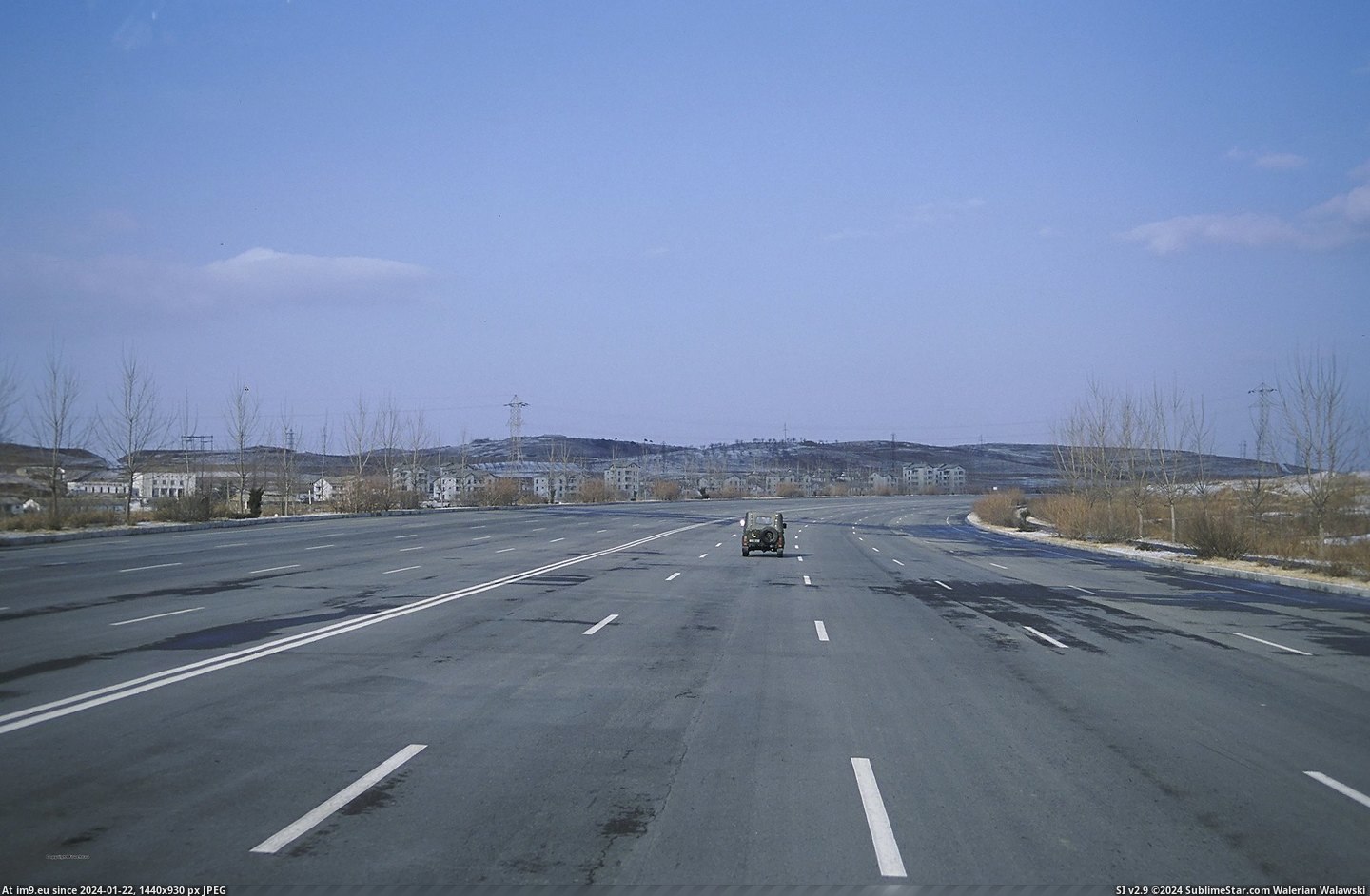 #North #Empty #Highways #Korea [Pics] The empty highways of North Korea. Pic. (Image of album My r/PICS favs))