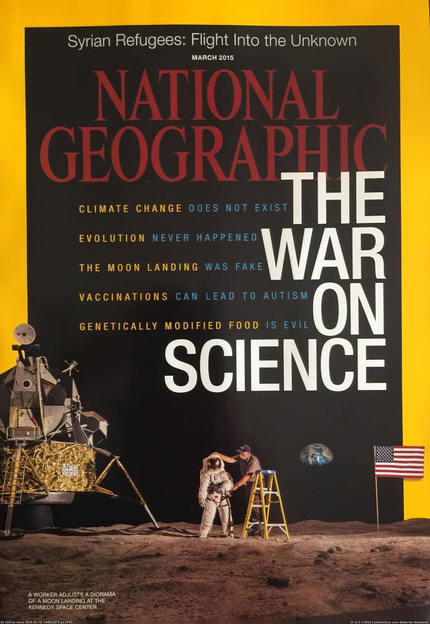 #National #Latest #Geographic #Cover [Pics] The latest cover of National Geographic. Thank you NatGeo, thank you. Pic. (Bild von album My r/PICS favs))