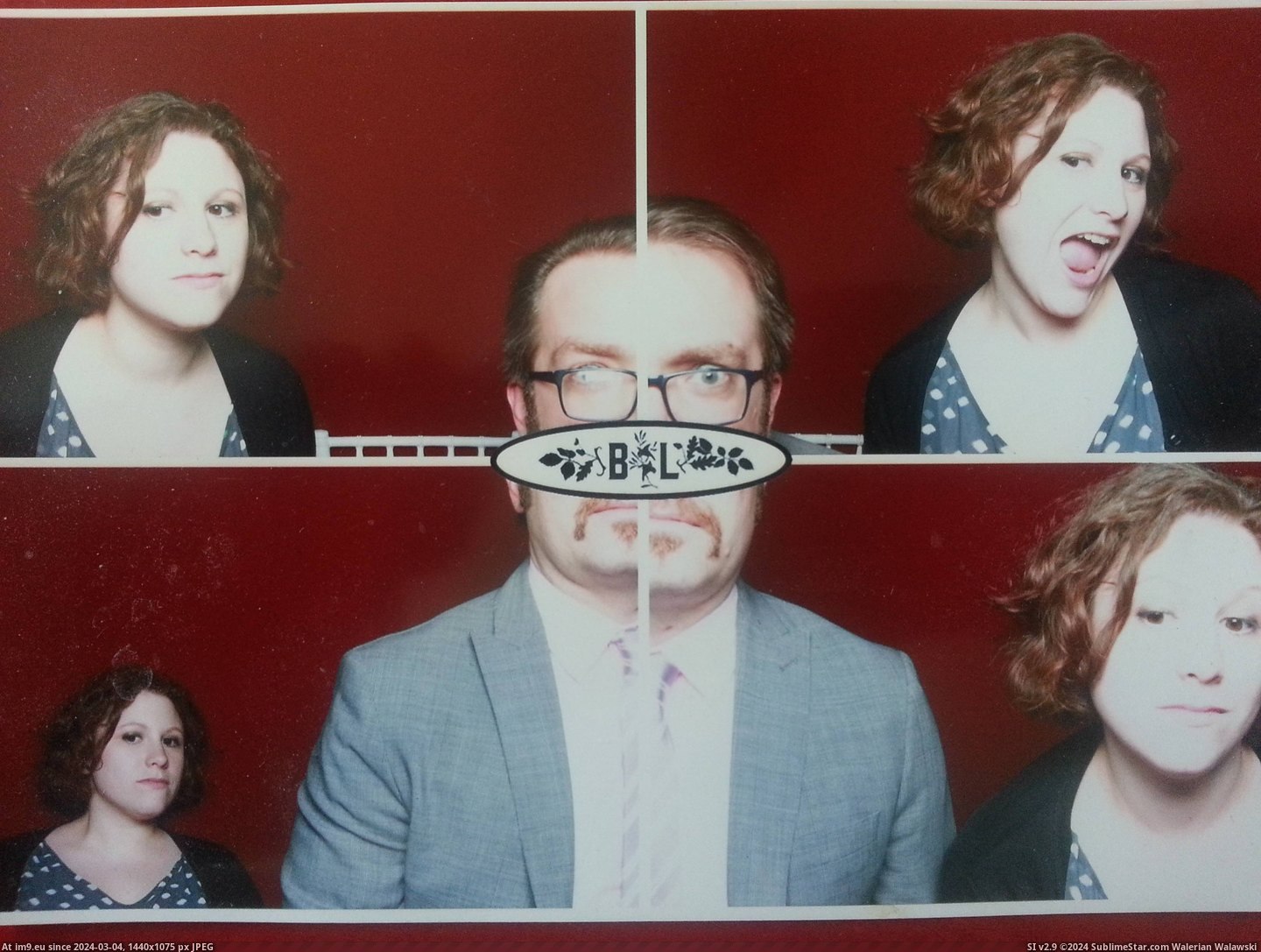 #Series #Wedding #Photobooth #Code #Cracked [Pics] There was a photobooth at a wedding that took a series of four. I cracked the code. Pic. (Obraz z album My r/PICS favs))