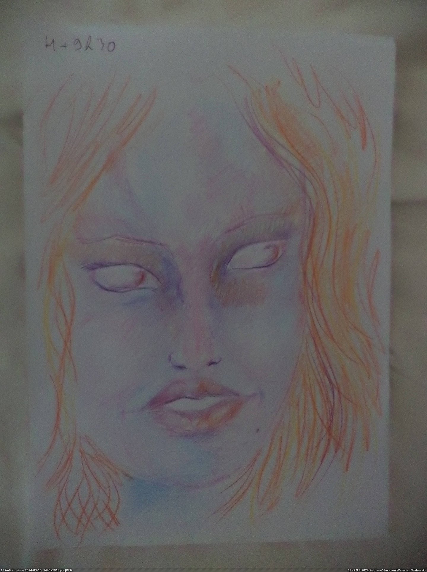 #Time #Friend #Portraits #Lsd #Trip #Drew [Pics] What a LSD trip looks like: a friend of mine drew 11 self-portraits during her first time. 6 Pic. (Bild von album My r/PICS favs))